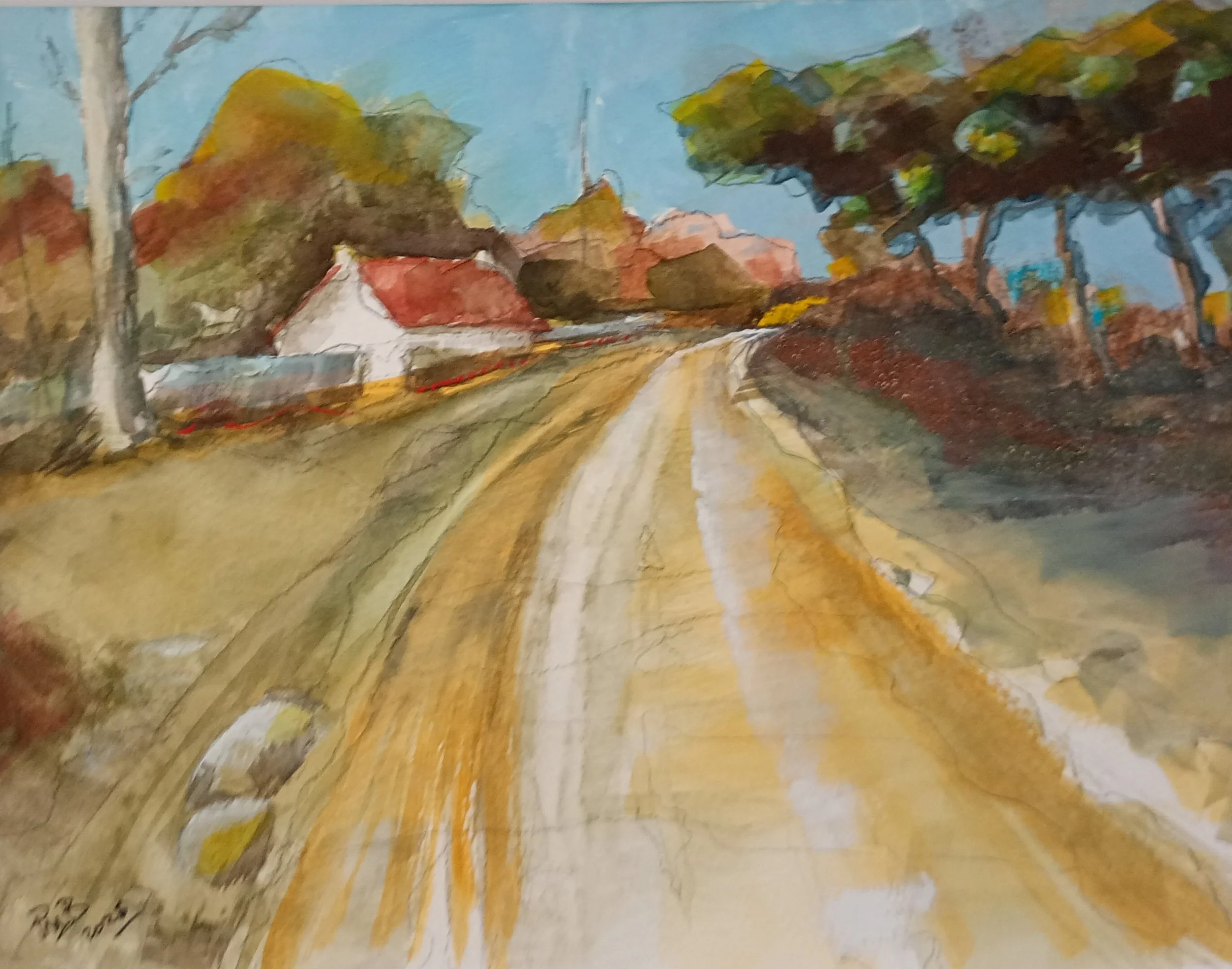 Lane above Turvey