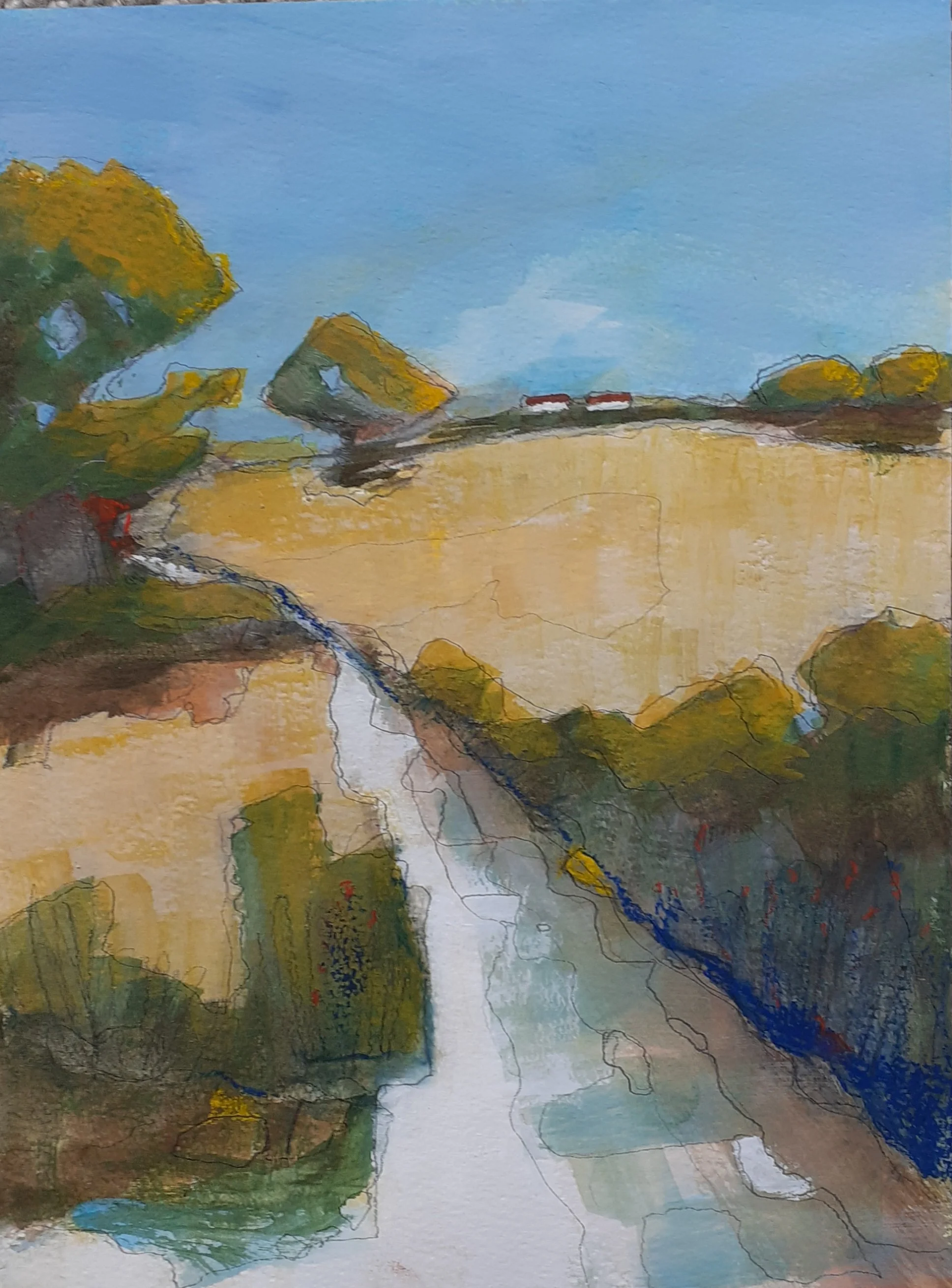 Field Edge, Wheatfield
