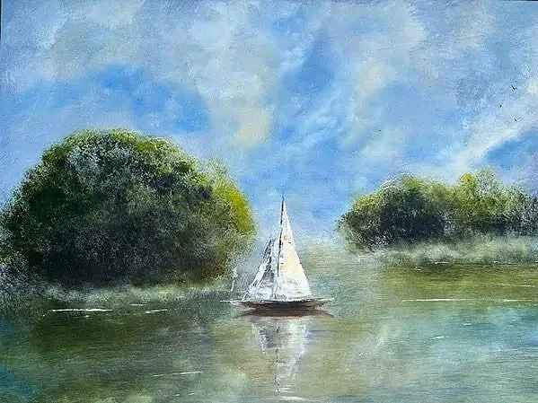Title:
Still Waters

Description:
Still Waters celebrates those rare moments when the world grows quiet enough for us to notice its beauty. Calm reflections, gentle light, and the peaceful presence of nature invite the viewer to step away from lifes 