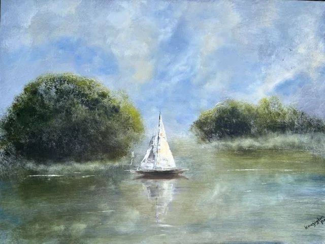 Still Waters celebrates those rare moments when the world grows quiet enough for us to notice its beauty. Calm reflections, gentle light, and the peaceful presence of nature invite the viewer to step away from life's distractions and rediscover a sen
