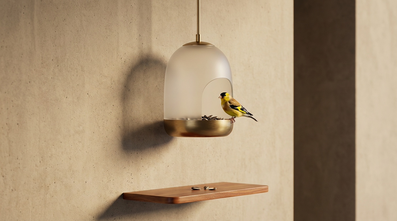 Modern Bird Feeder