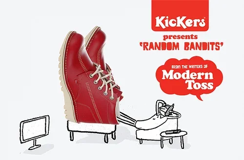 Kickers Random Bandits