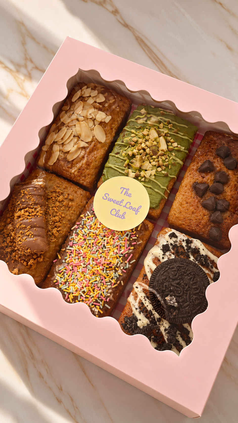 Pastel Pink Box of Six Loaf Cakes.png