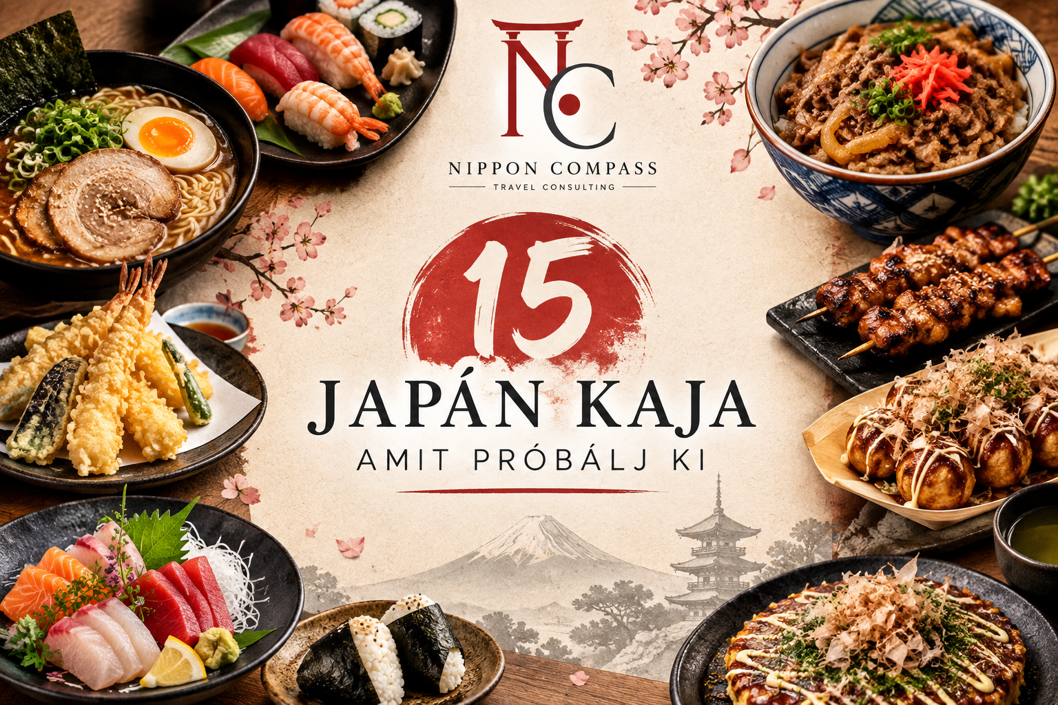 A 15 szuper japán étel, amit az első utadon meg kell kóstolnod