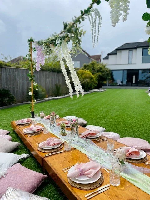 Luxury picnic pink