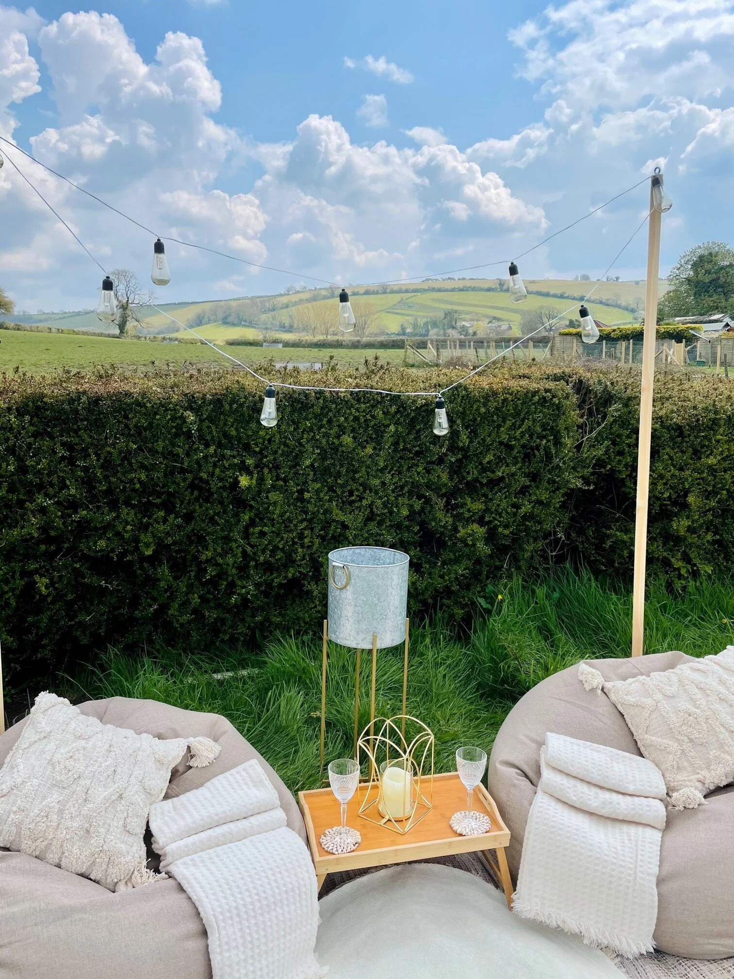 Garden set up