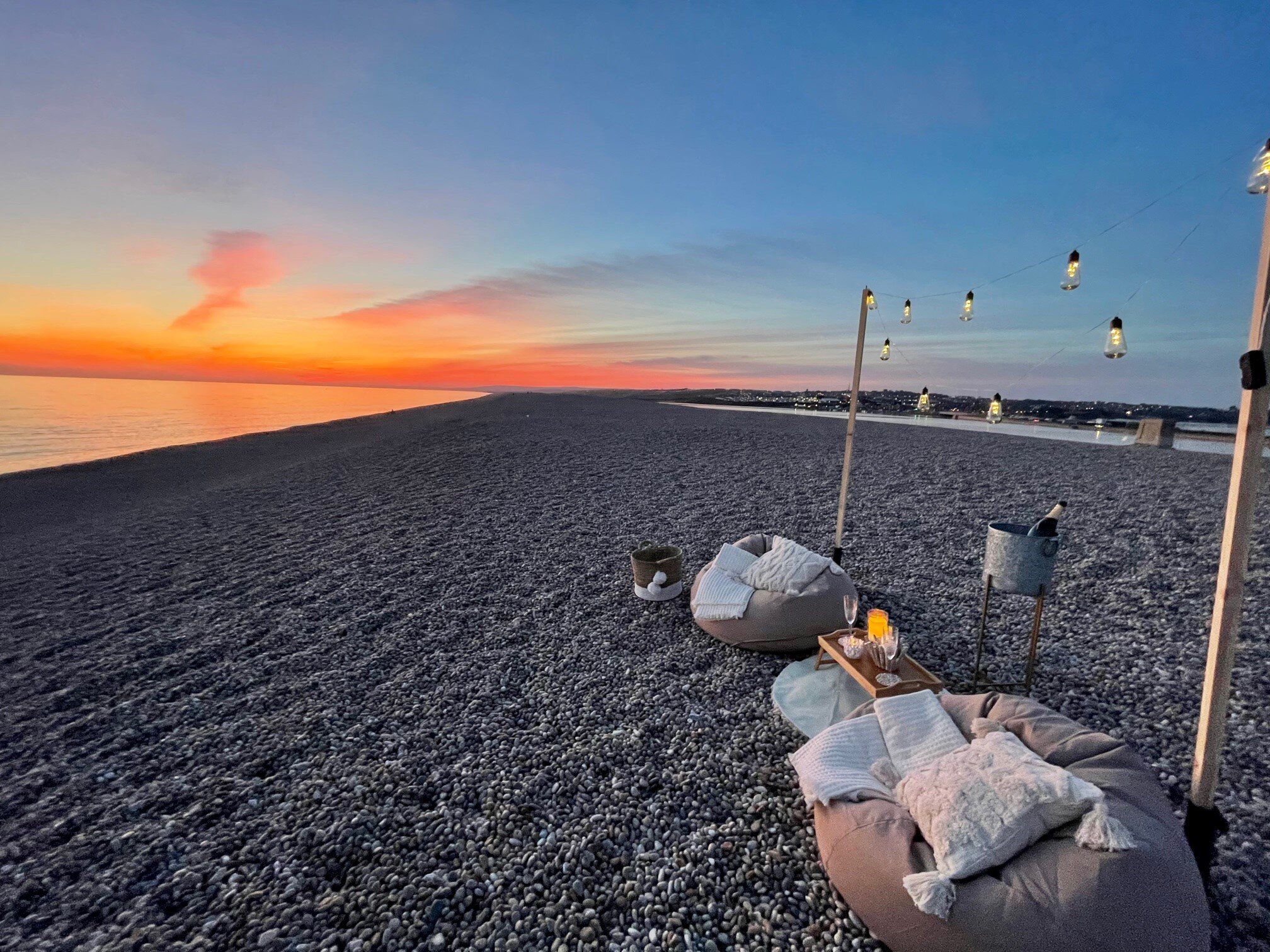 just for two sunset