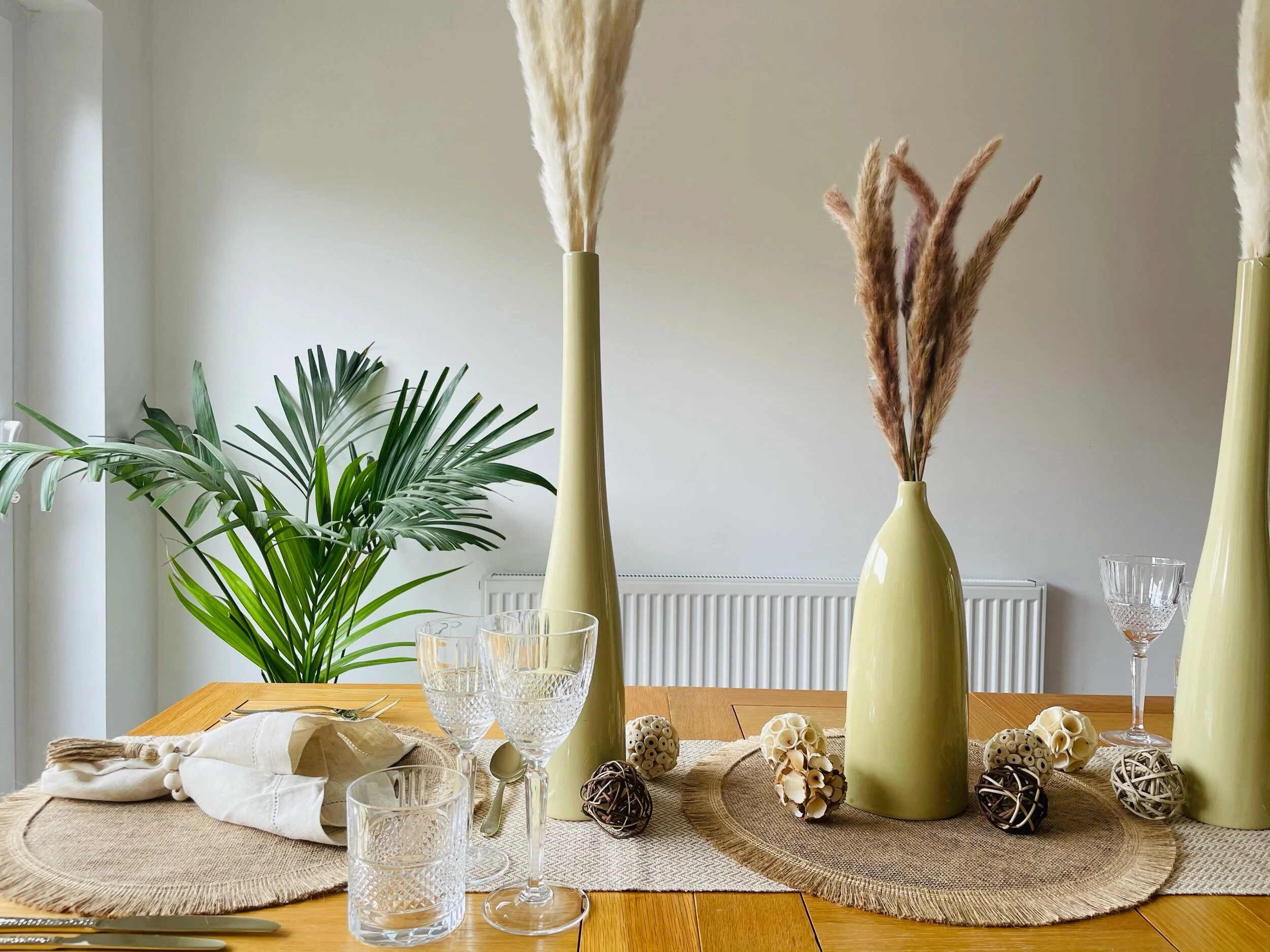 boho table scape
