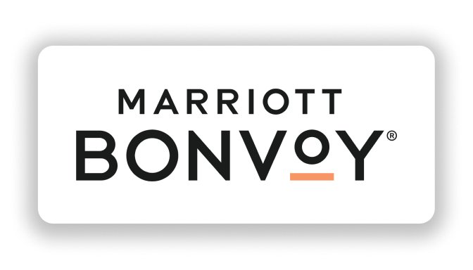 Marriott Bonvoy logo on a white background.