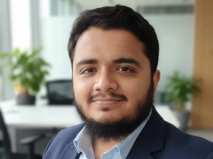 A portrait picture of our bookkeeper Junaid