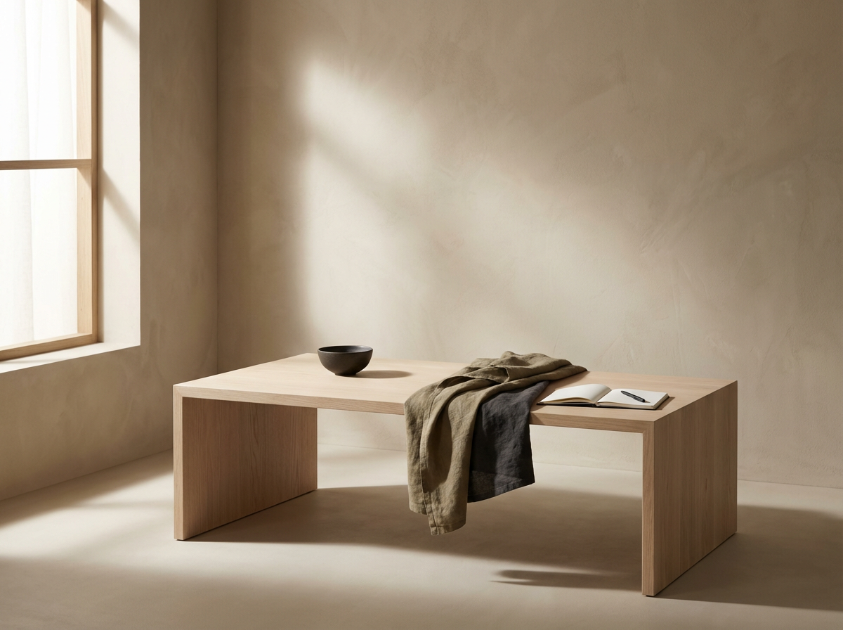 White Oak Coffee Table