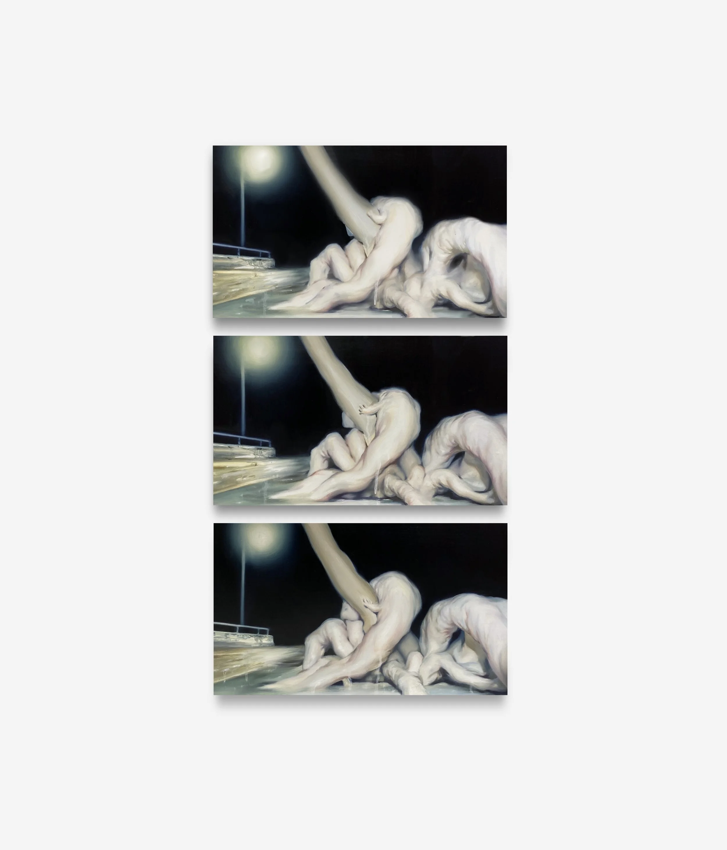 < 나무에서 >