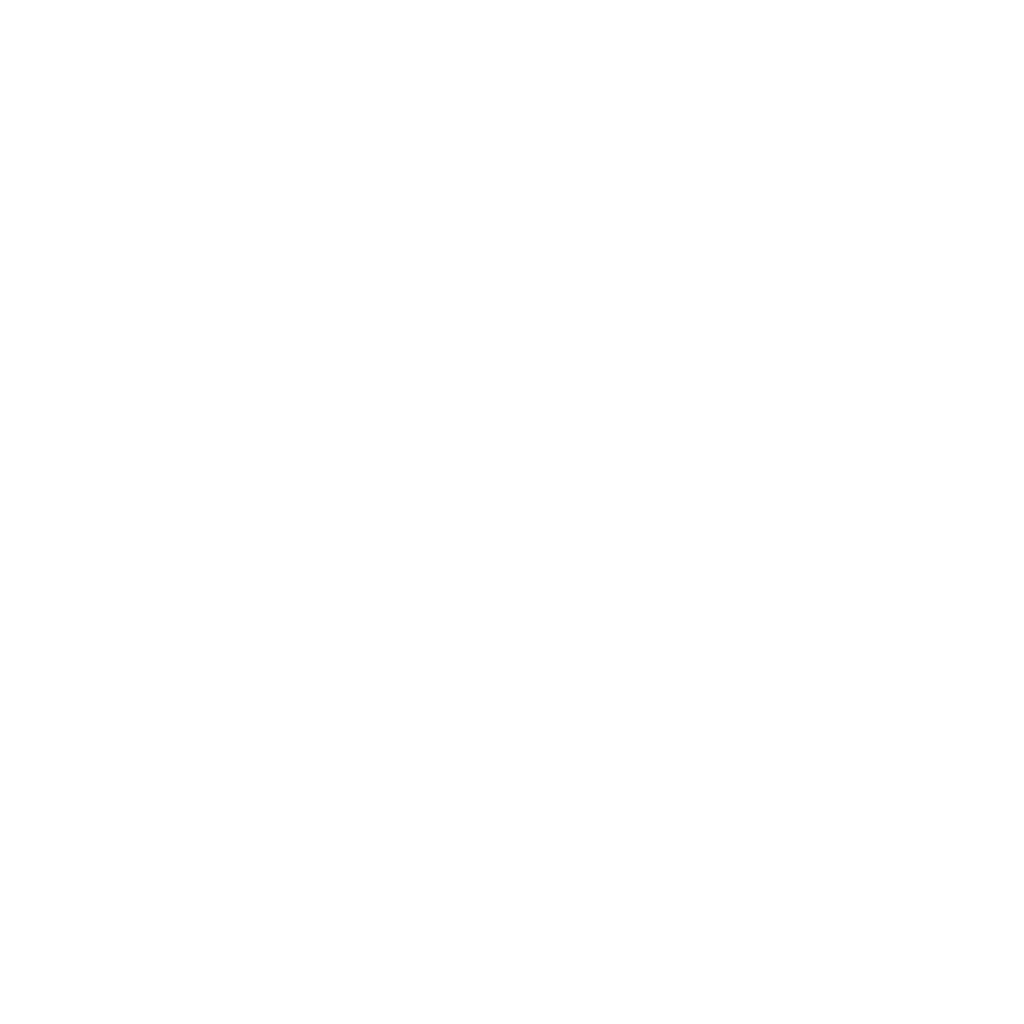 White outline drawing of a hand holding a small flower against a black background.