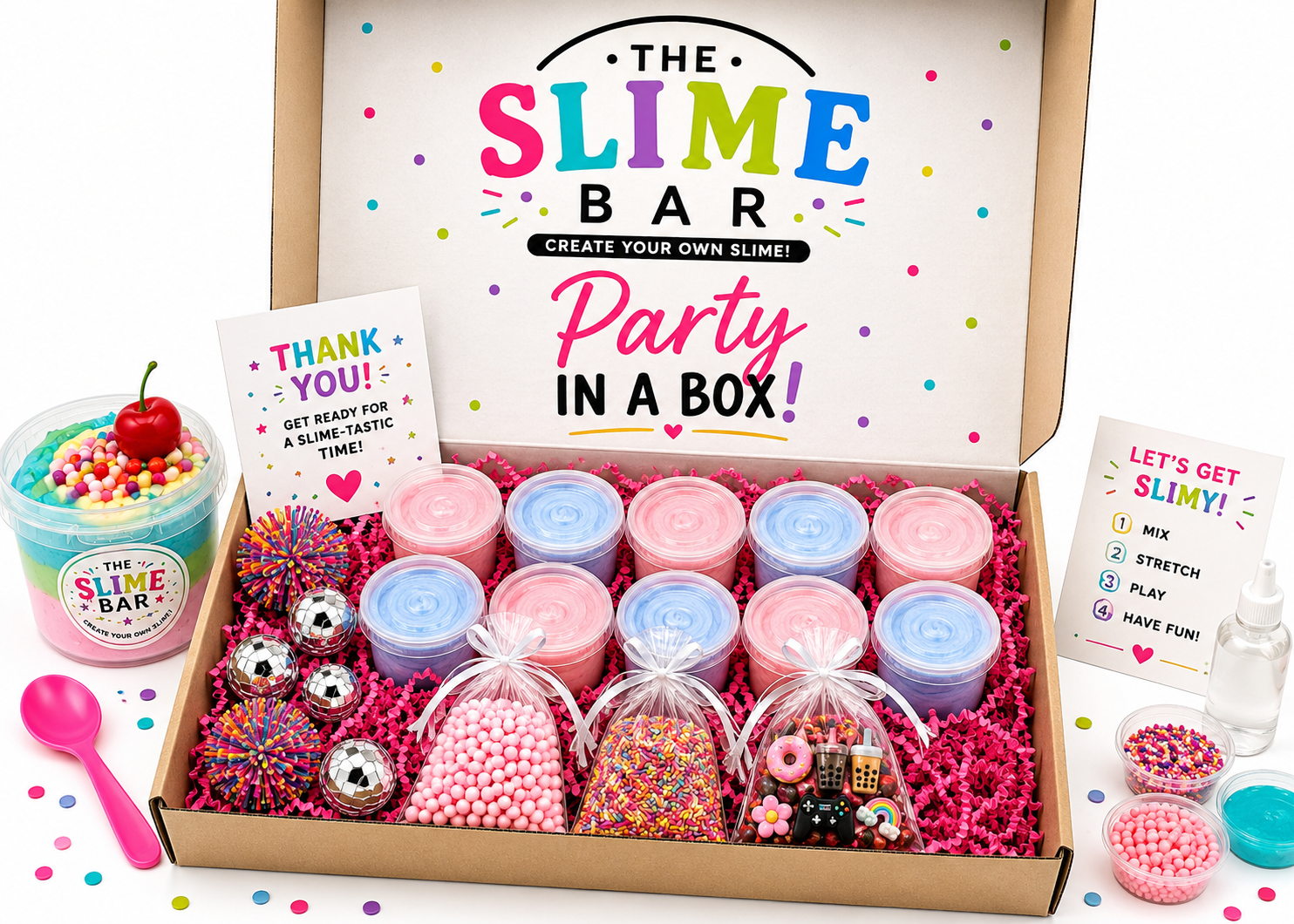 The Slime Bar Party in a Box