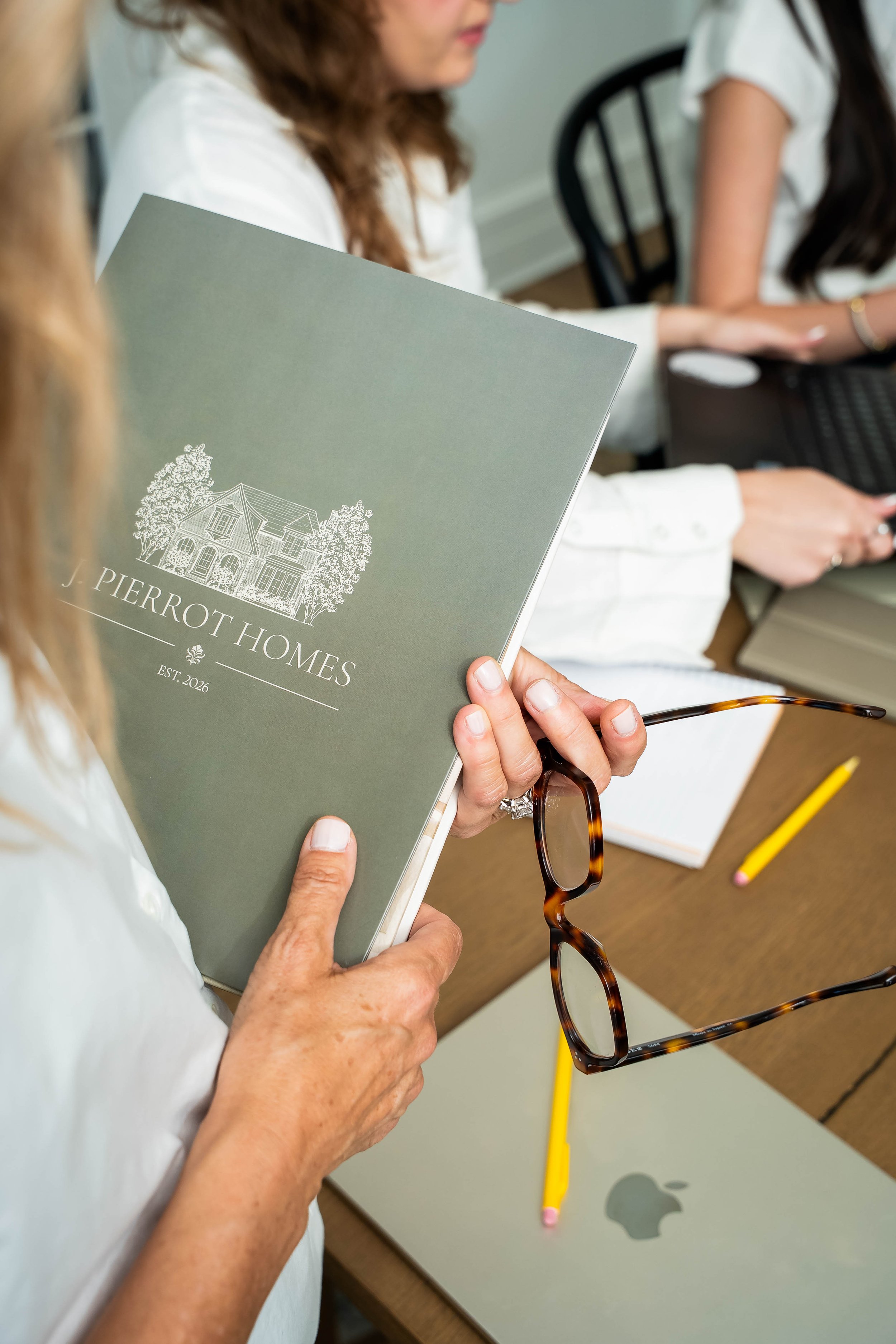The design-build client process with J. Pierrot Homes.