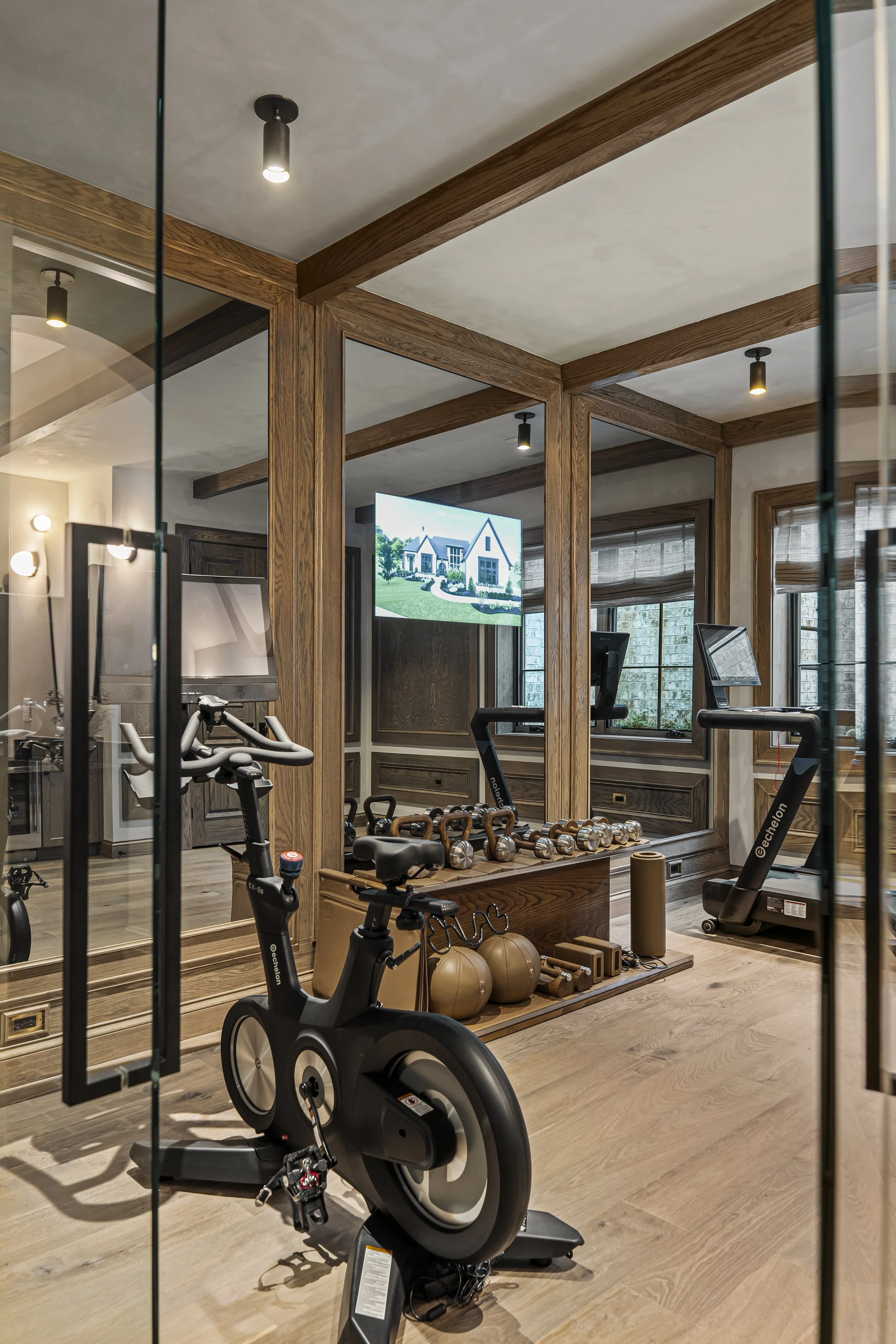 wellness and home gym interior design