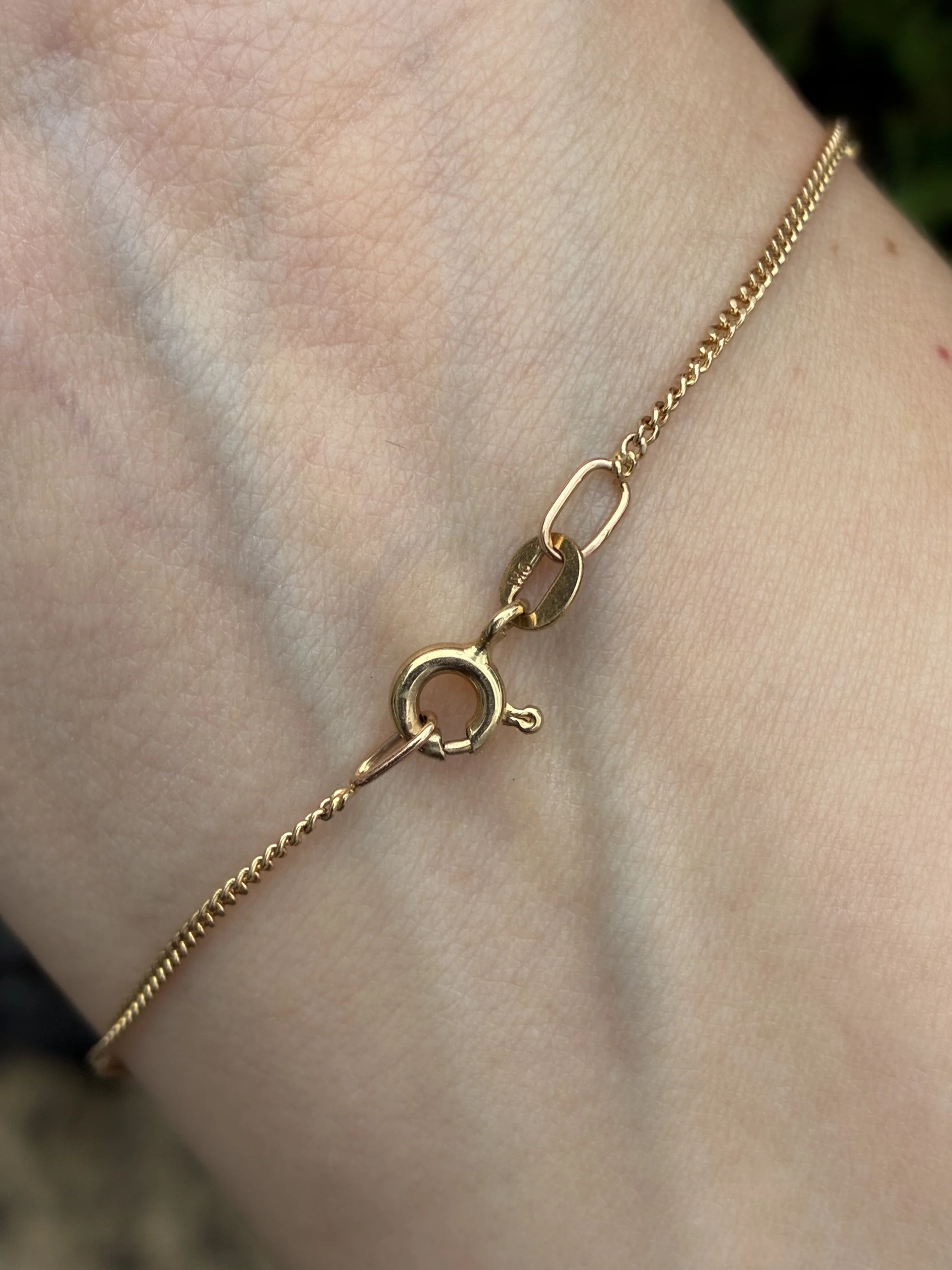 Fancy Link Bracelet clasp