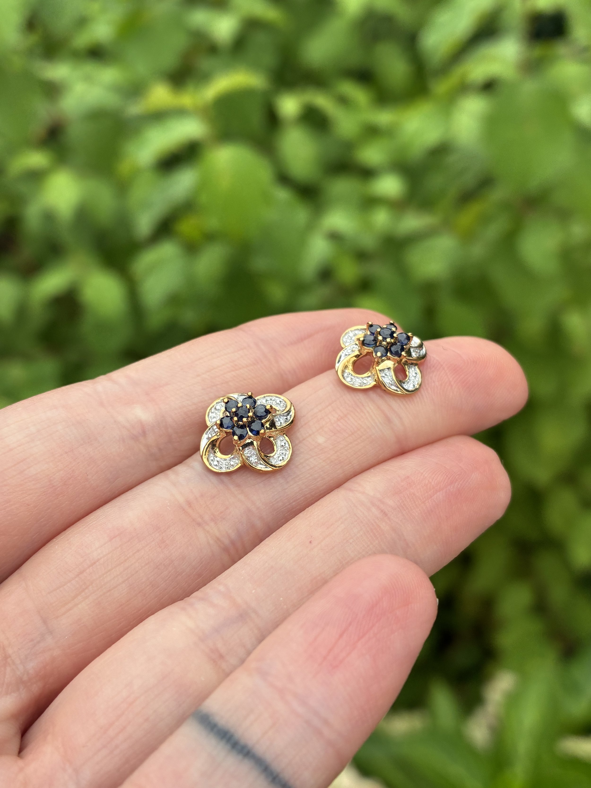 Flower Cluster Earrings