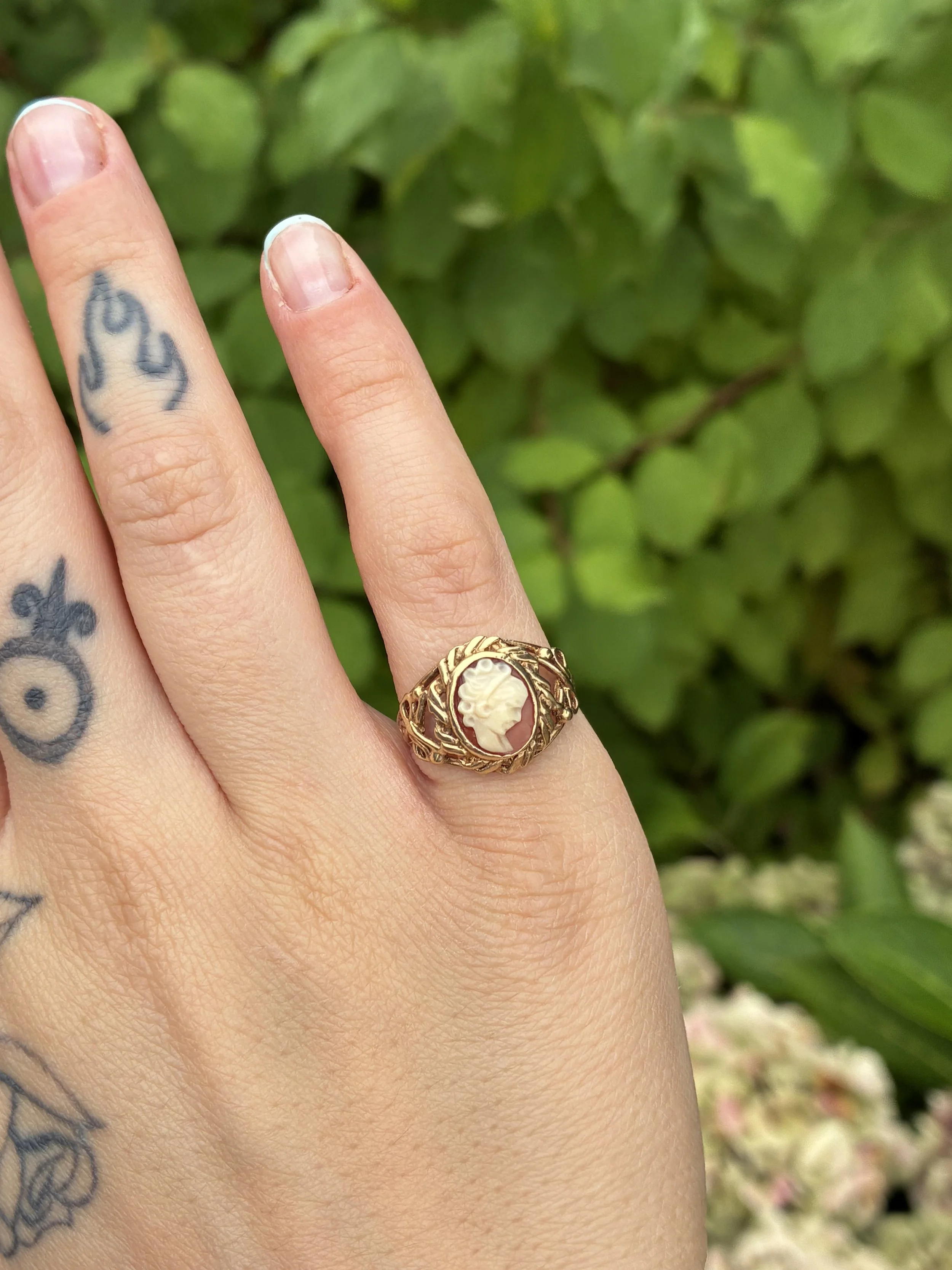 Cameo Ring  on hand