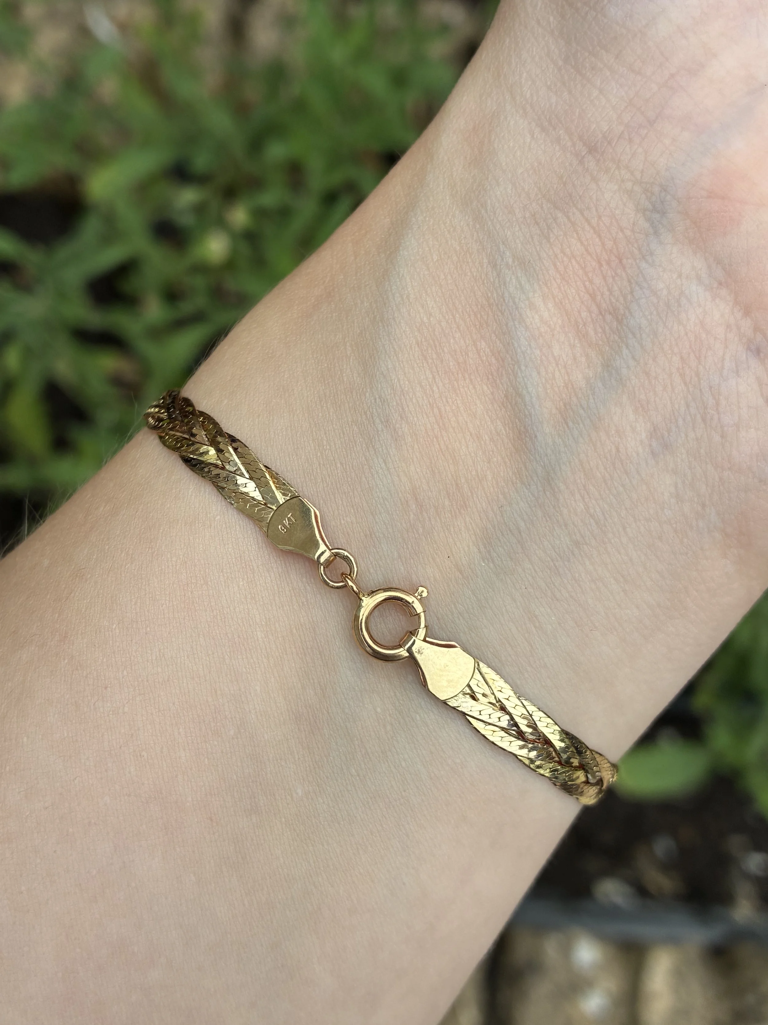 Plaited Bracelet clasp