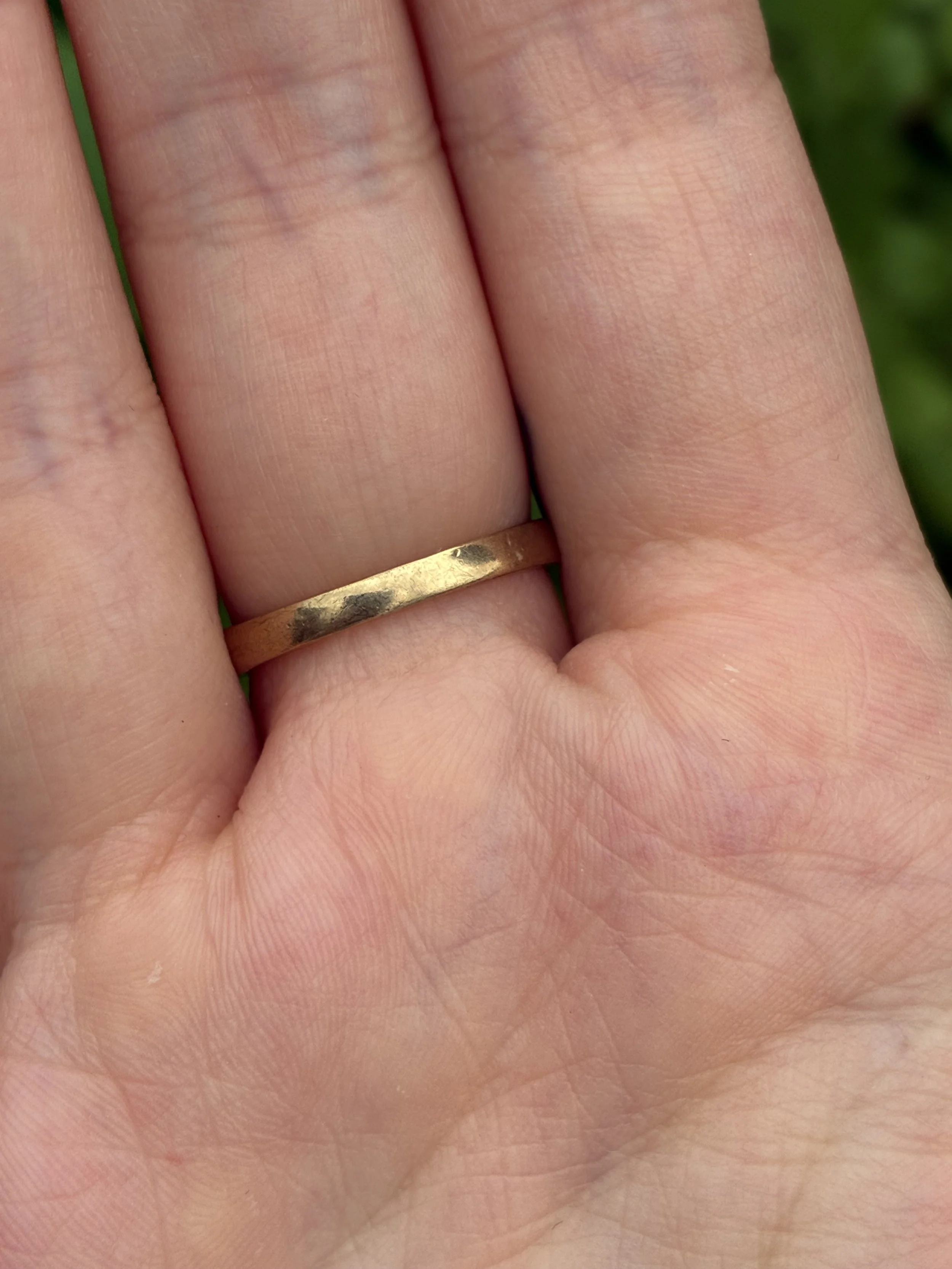 Emerald and Diamond Cluster back of band