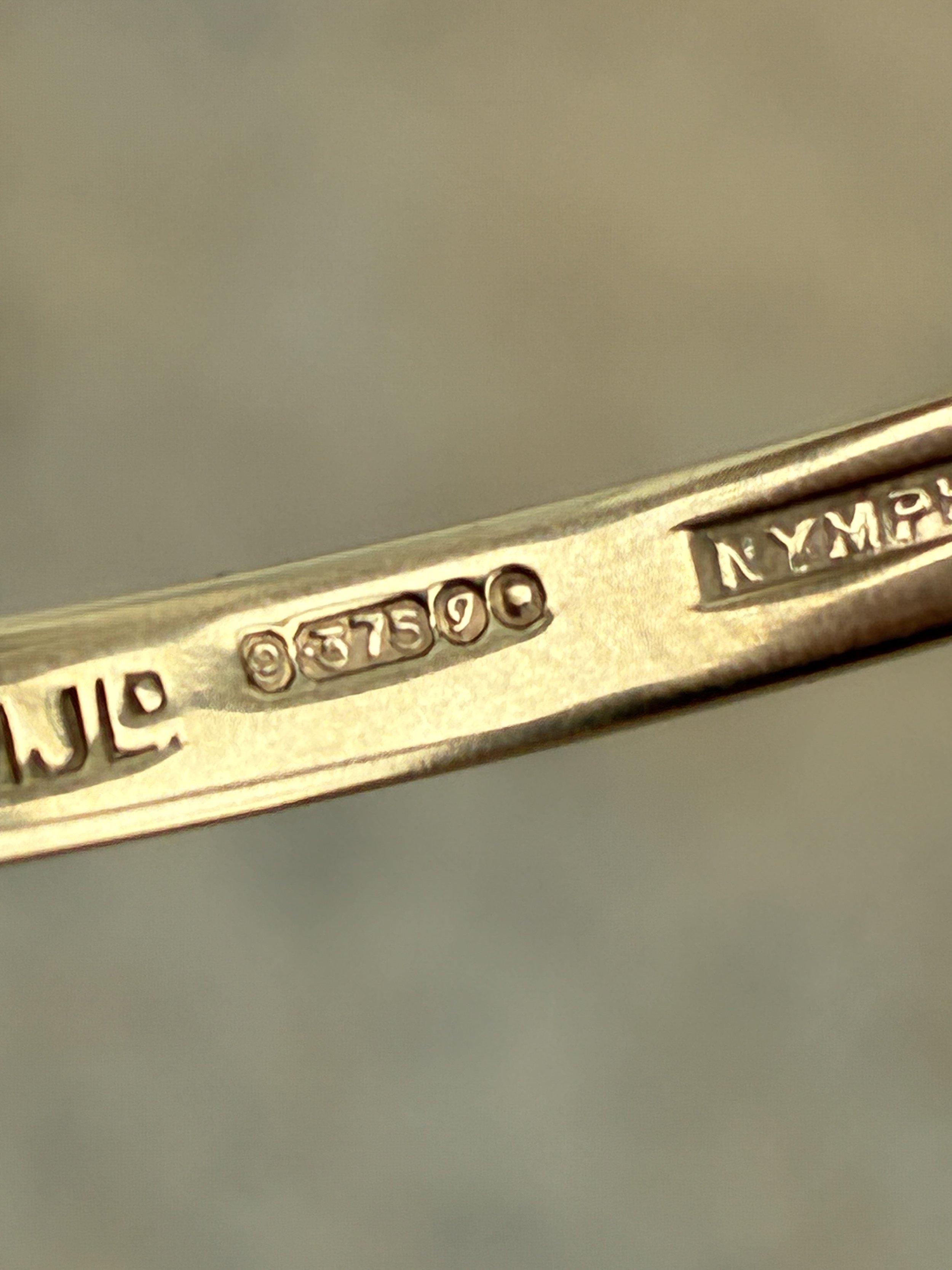 Sprung Bangle hallmark