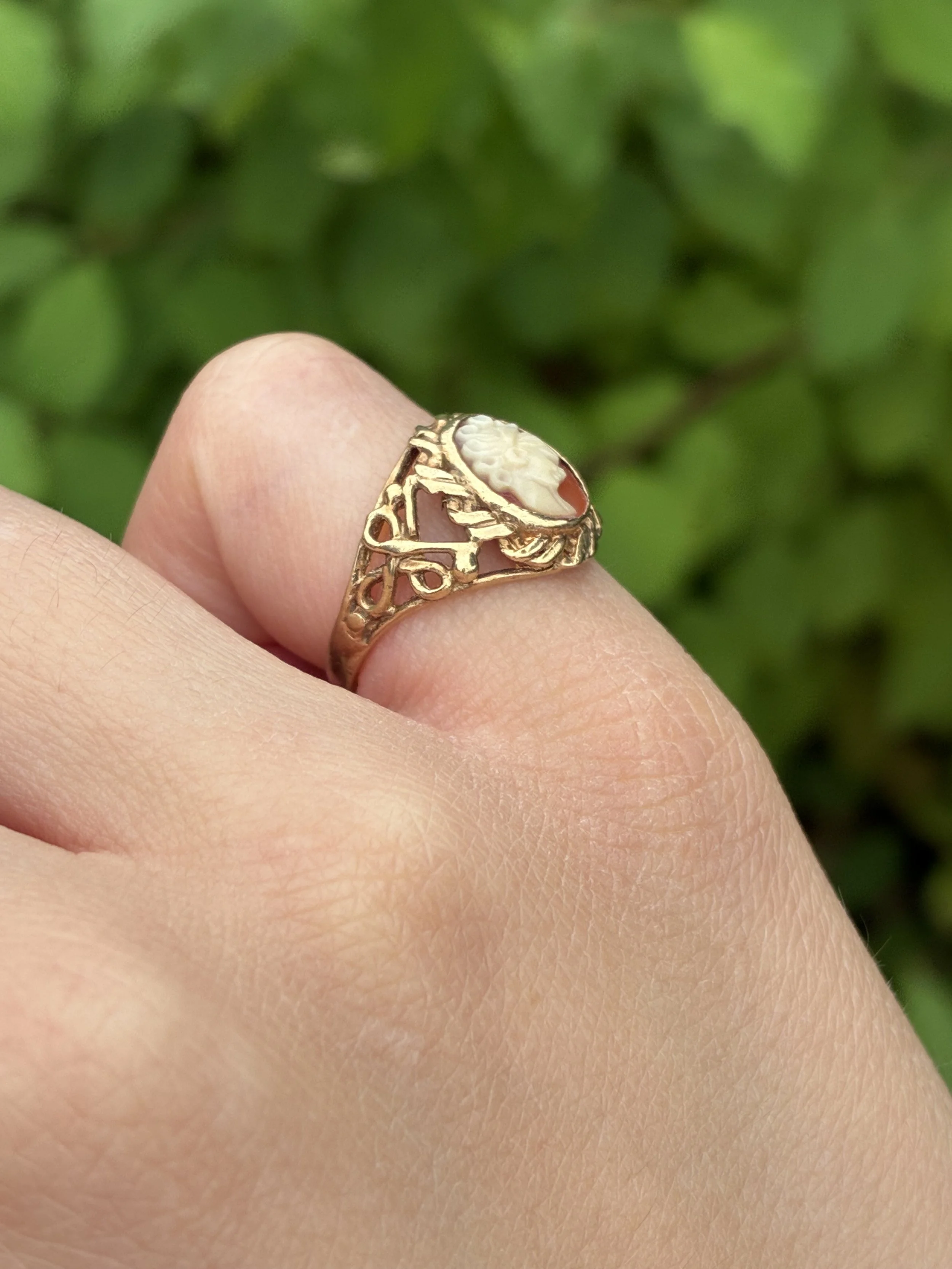 Cameo Ring  on hand