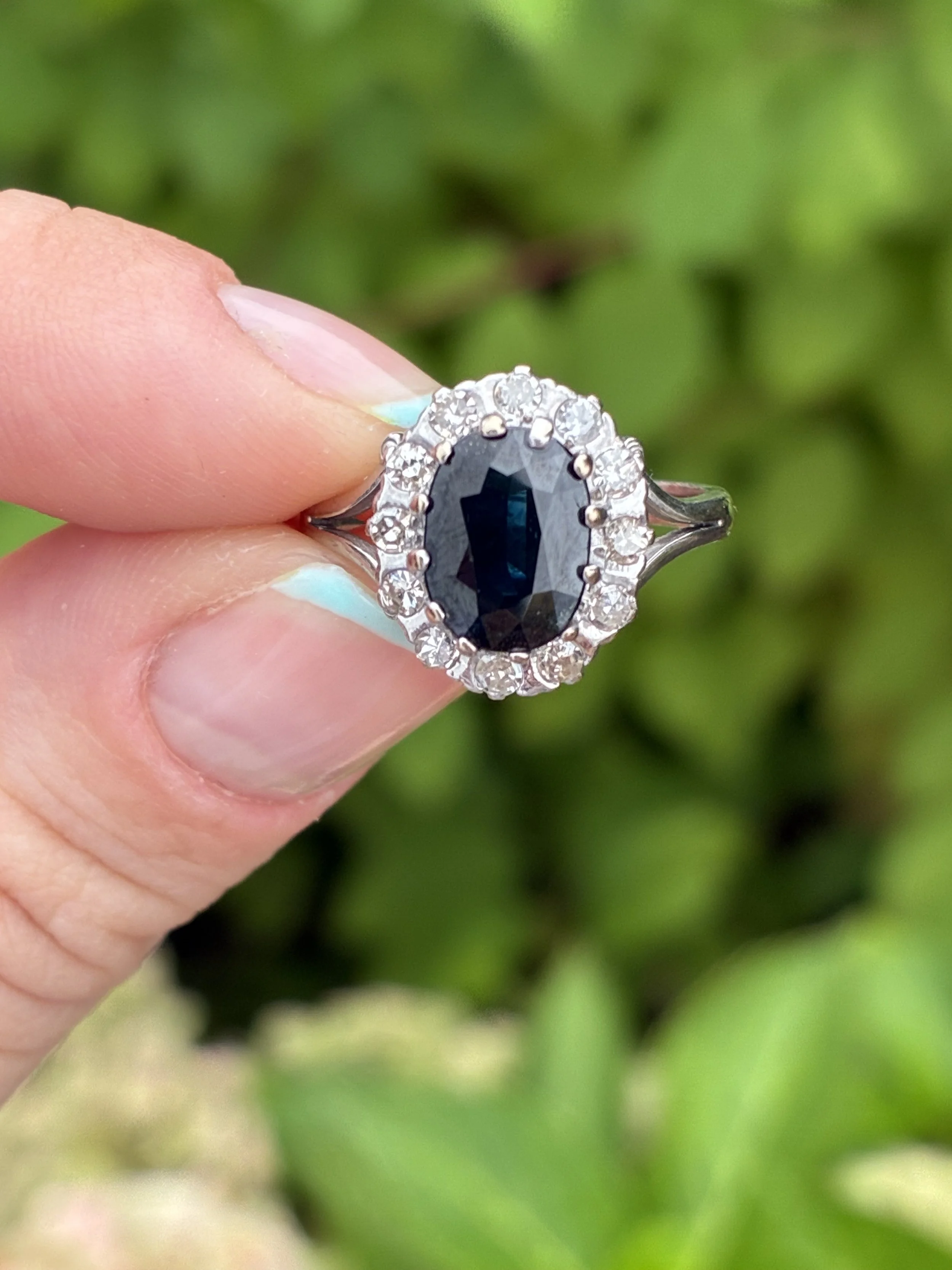 Sapphire and Diamond Cluster
