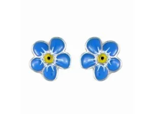 Forget-Me-Not Stud Earrings