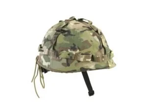 Camouflage Plastic Helmet with Cover