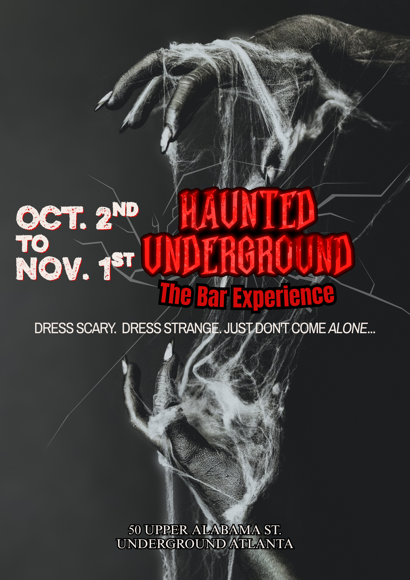 HAUNTED UNDERGROUND | THE BAR EXPERIENCE