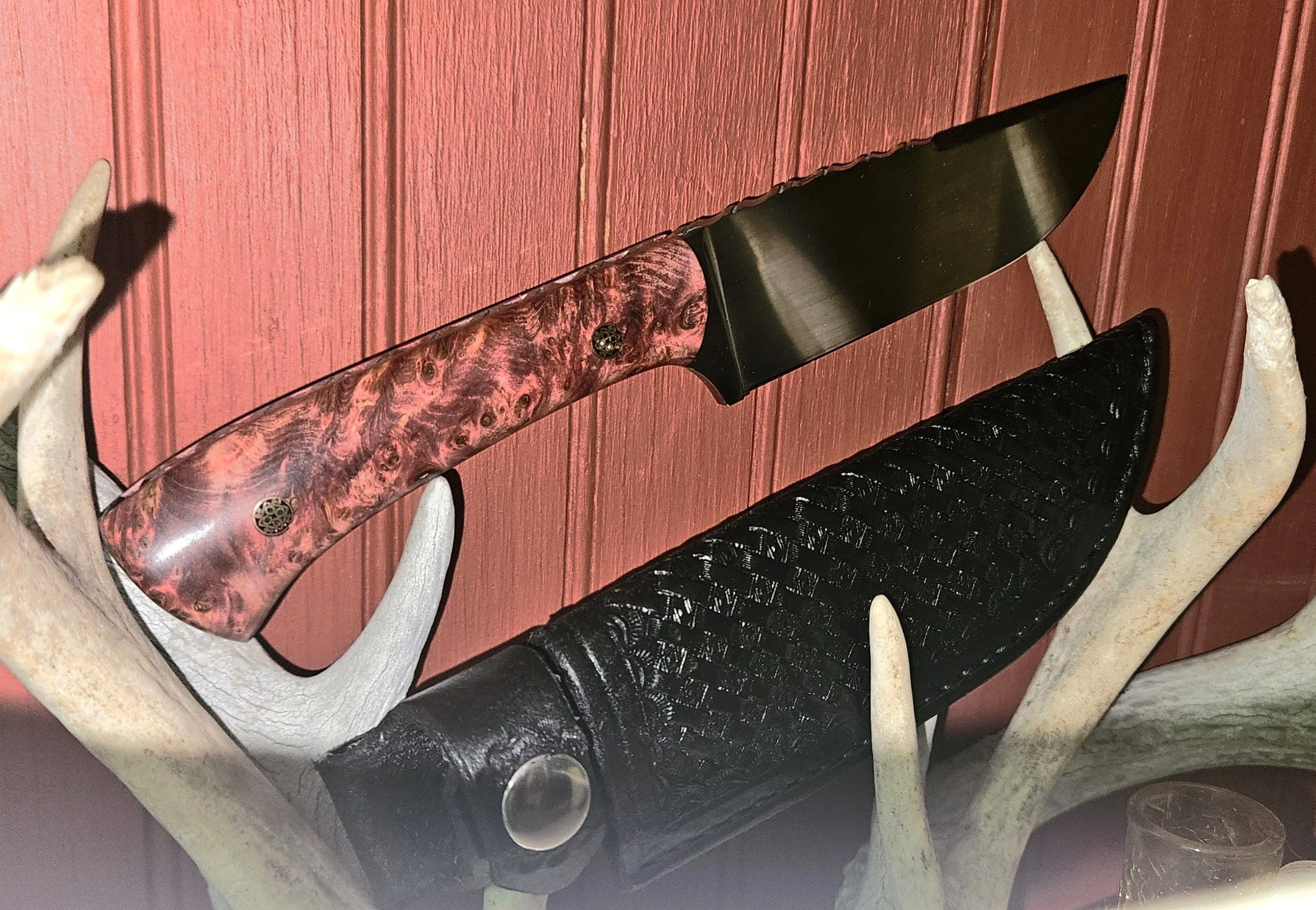Presentation Wood Fixed Blade