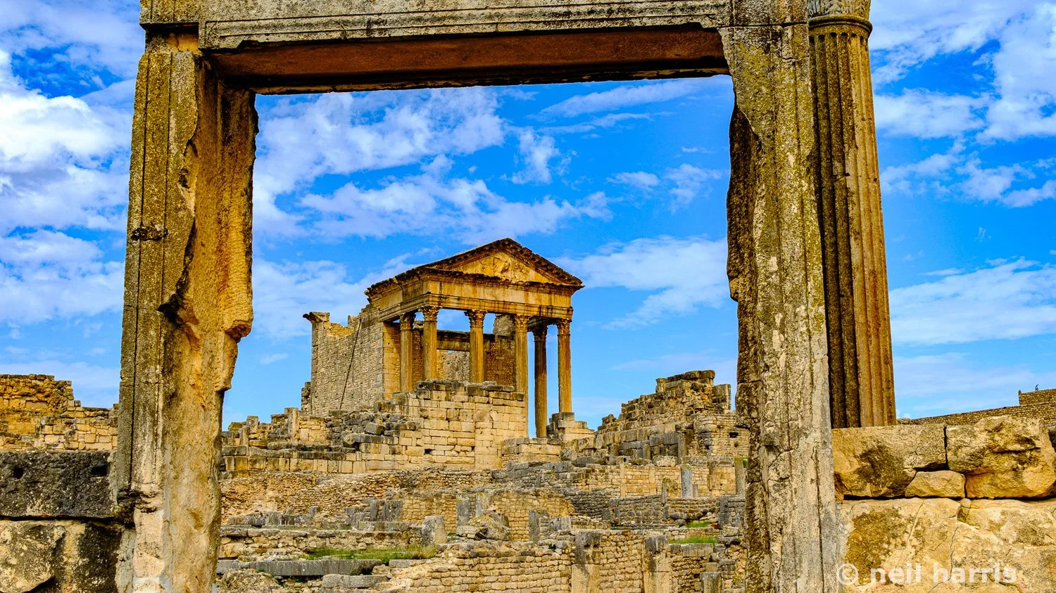 Roman City of Dougga, Tunisia