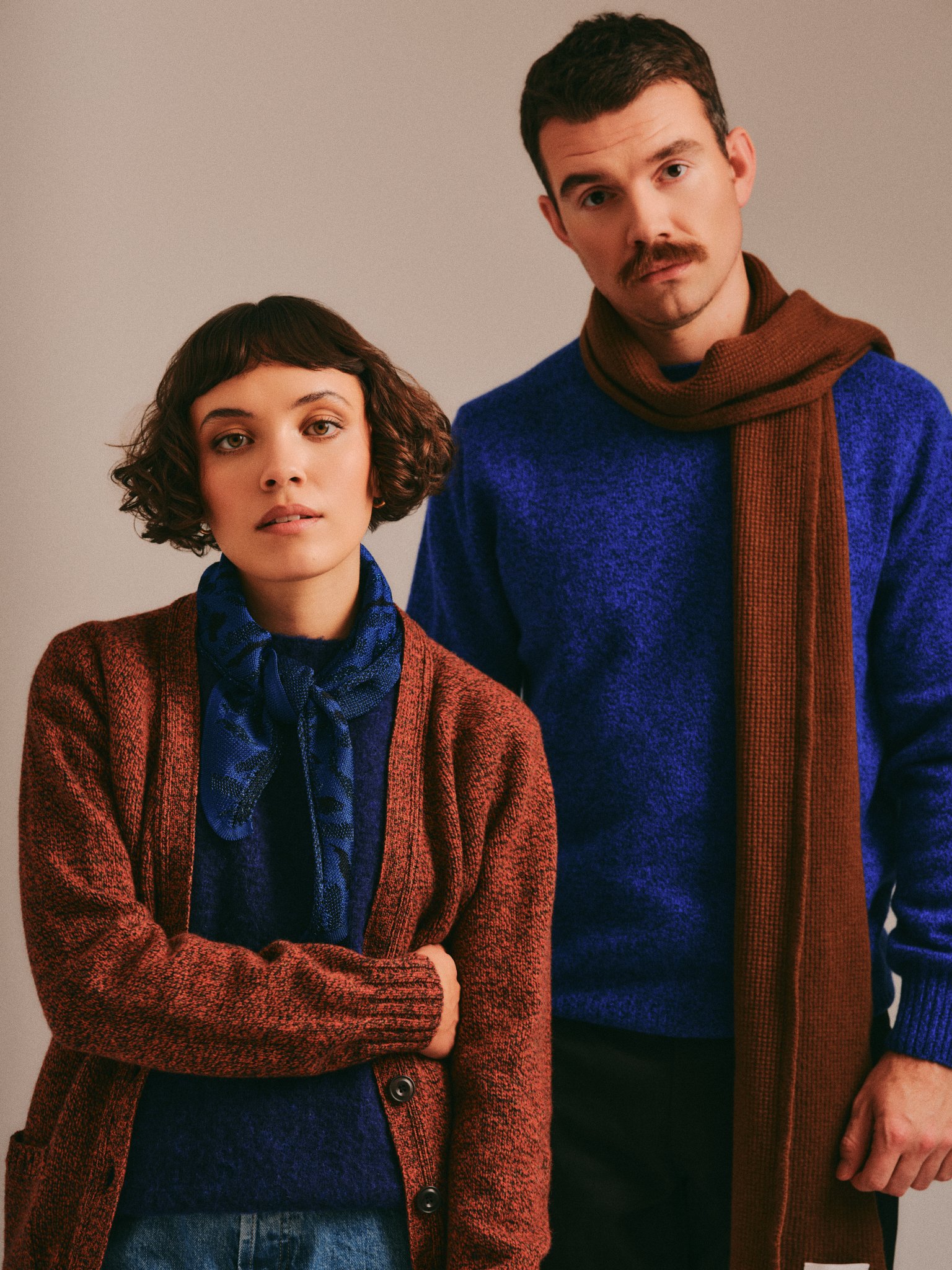 Look Book for Genevieve Sweeney Fashion Brand. Kinga’s refined, skin‑focused approach meets male grooming techniques.