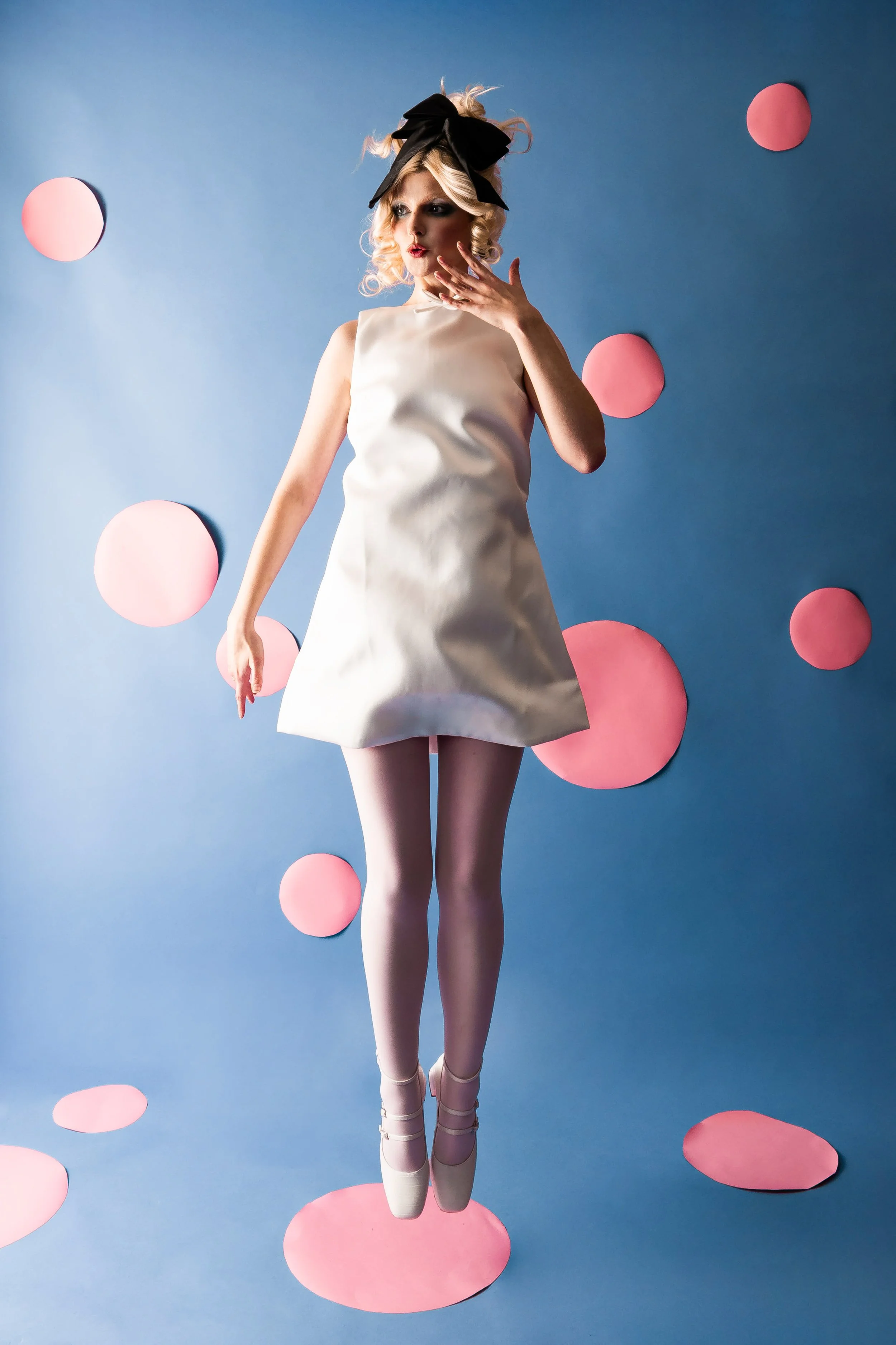 Babydoll Editorial for Nikon EU. Radiant complexion with soft blush tones and delicate detailing