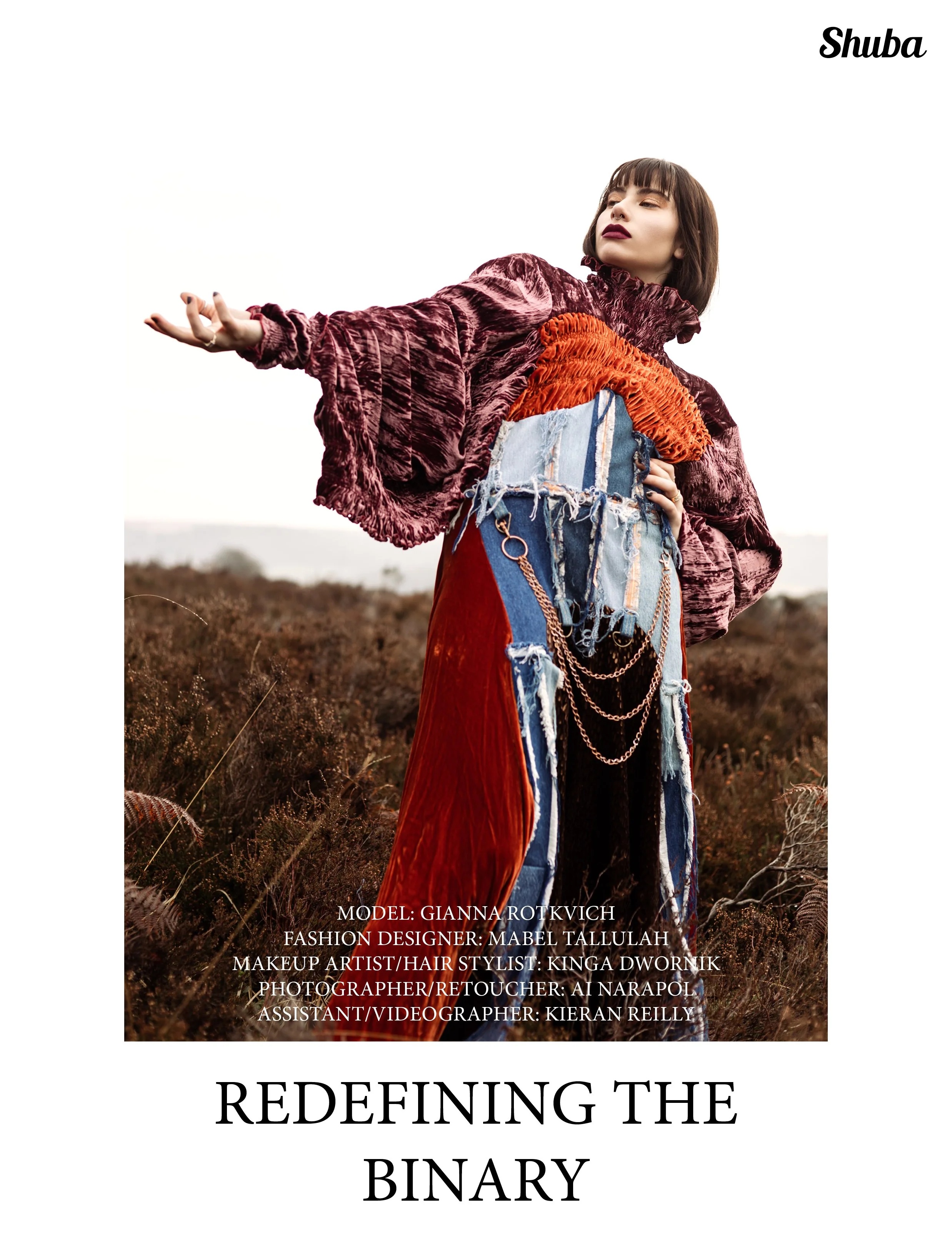 Redefining The Binary for Shuba Magazine