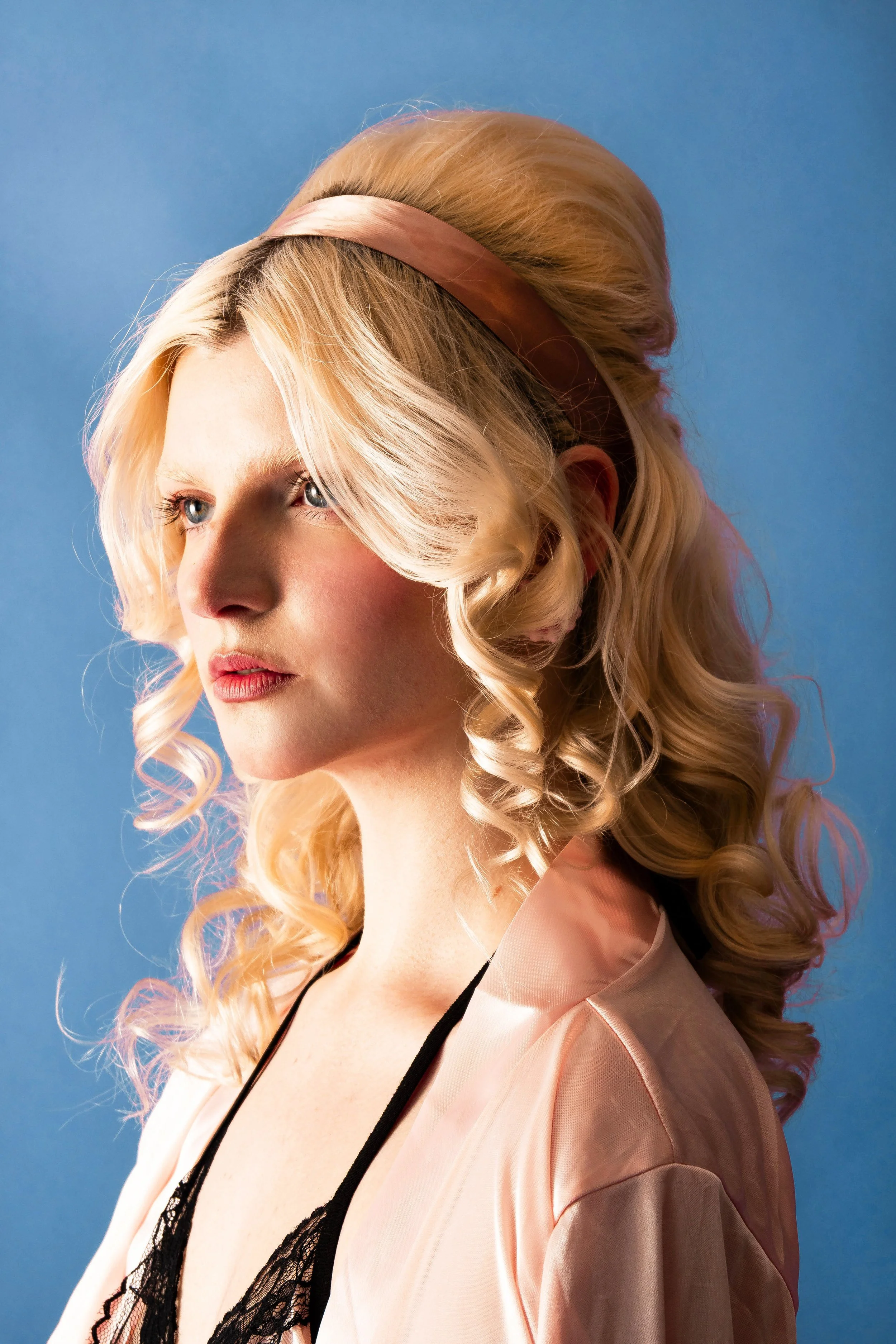 Babydoll Editorial for Nikon EU. Radiant complexion with soft blush tones and delicate detailing