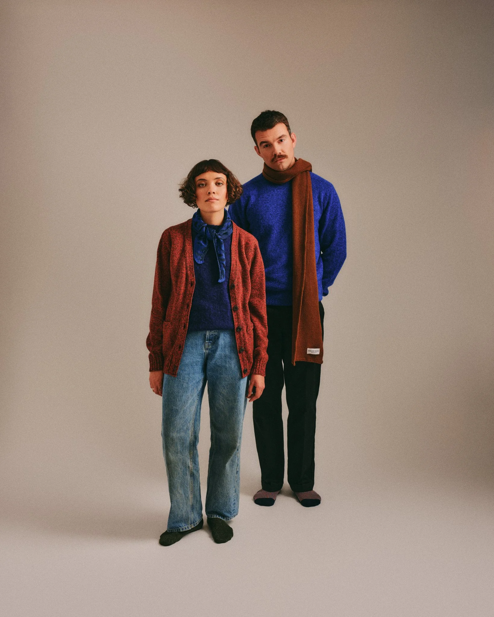Look Book for Genevieve Sweeney Fashion Brand. Kinga’s refined, skin‑focused approach meets male grooming techniques.