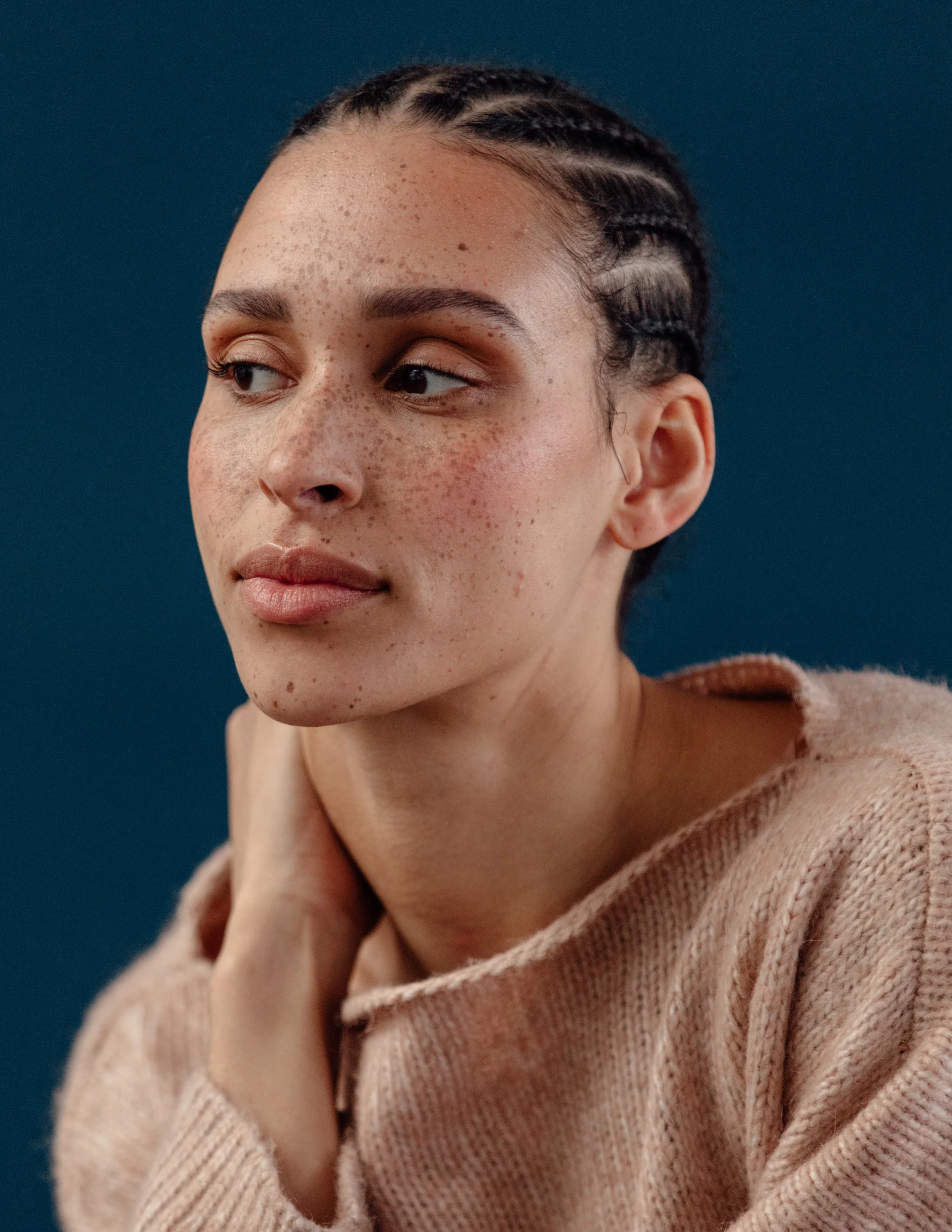 "120" Short Film; Square Cherry Production. Shots from the film, Character‑driven makeup by Kinga for film and performance, featuring clean skin and expressive detailing