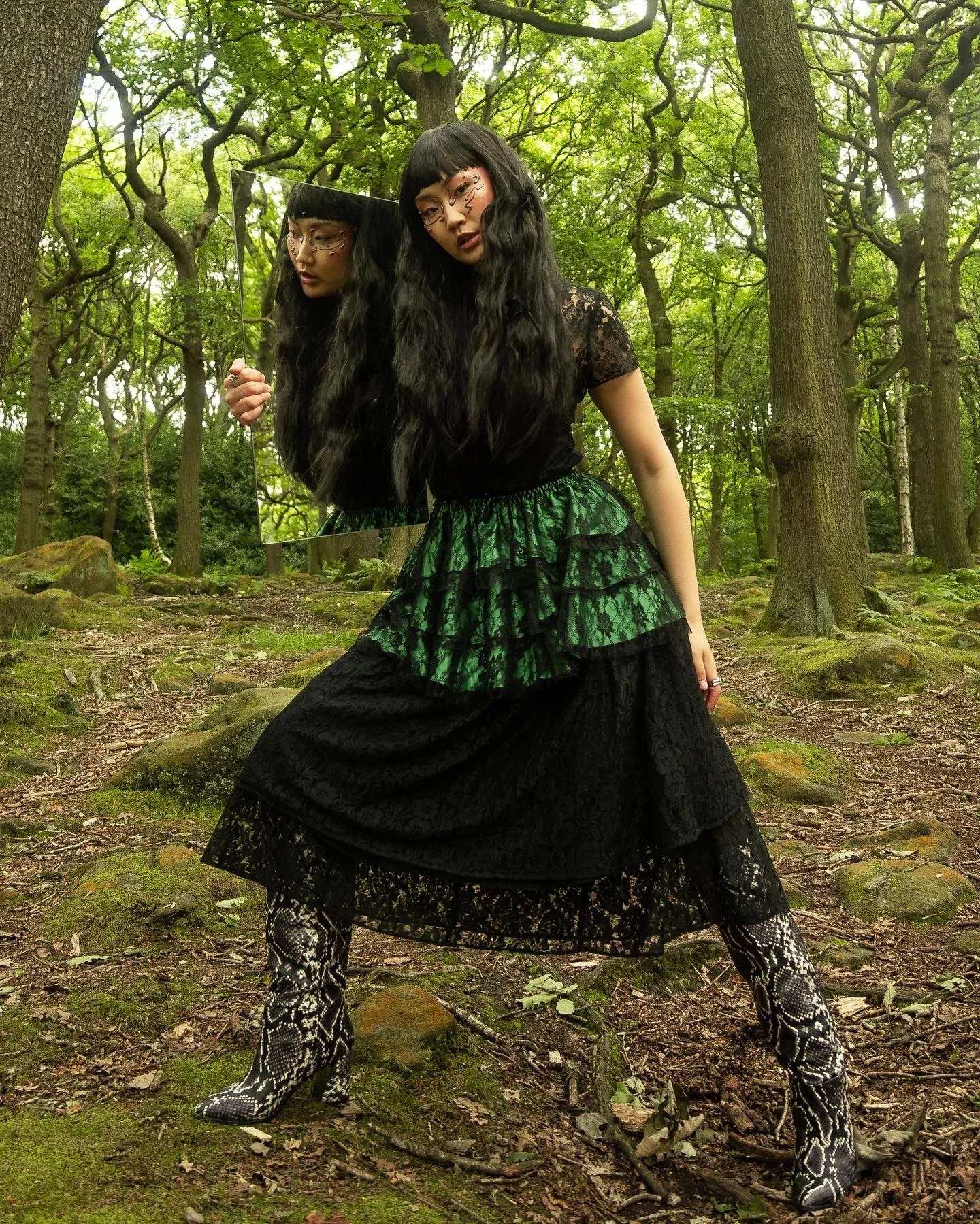 Woodland Editorial for Nikon Europe. Design and creative execution by Kinga