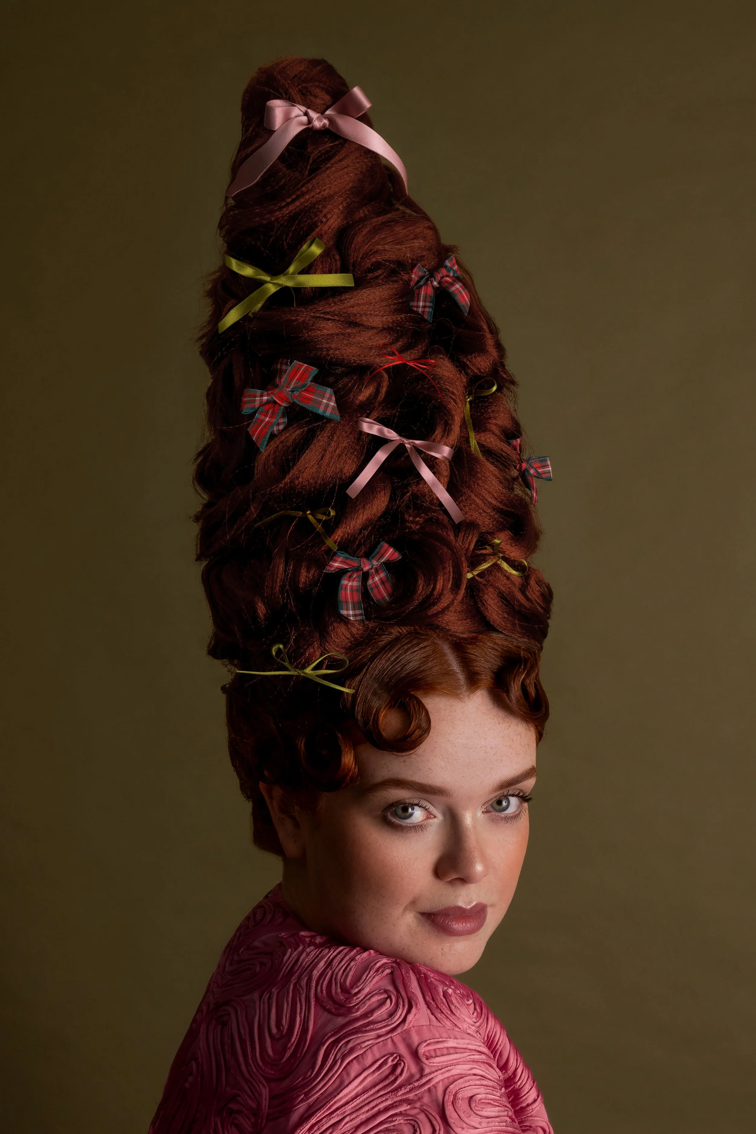 Christmas Tree Editorial for Nikon EU. Showcasing soft skin focused look.