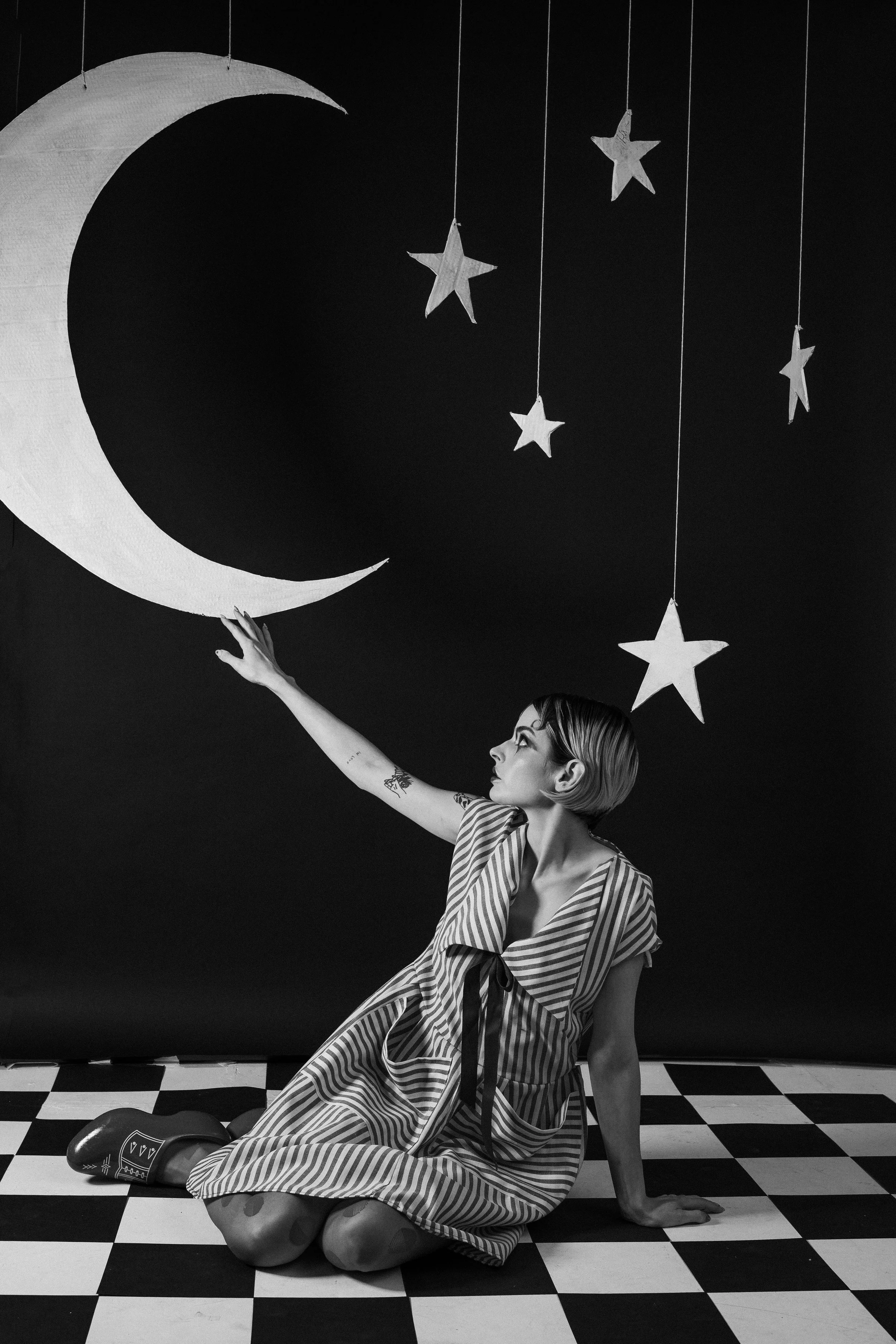 Silent Film Editorial for Nikon Europe. Black and white 