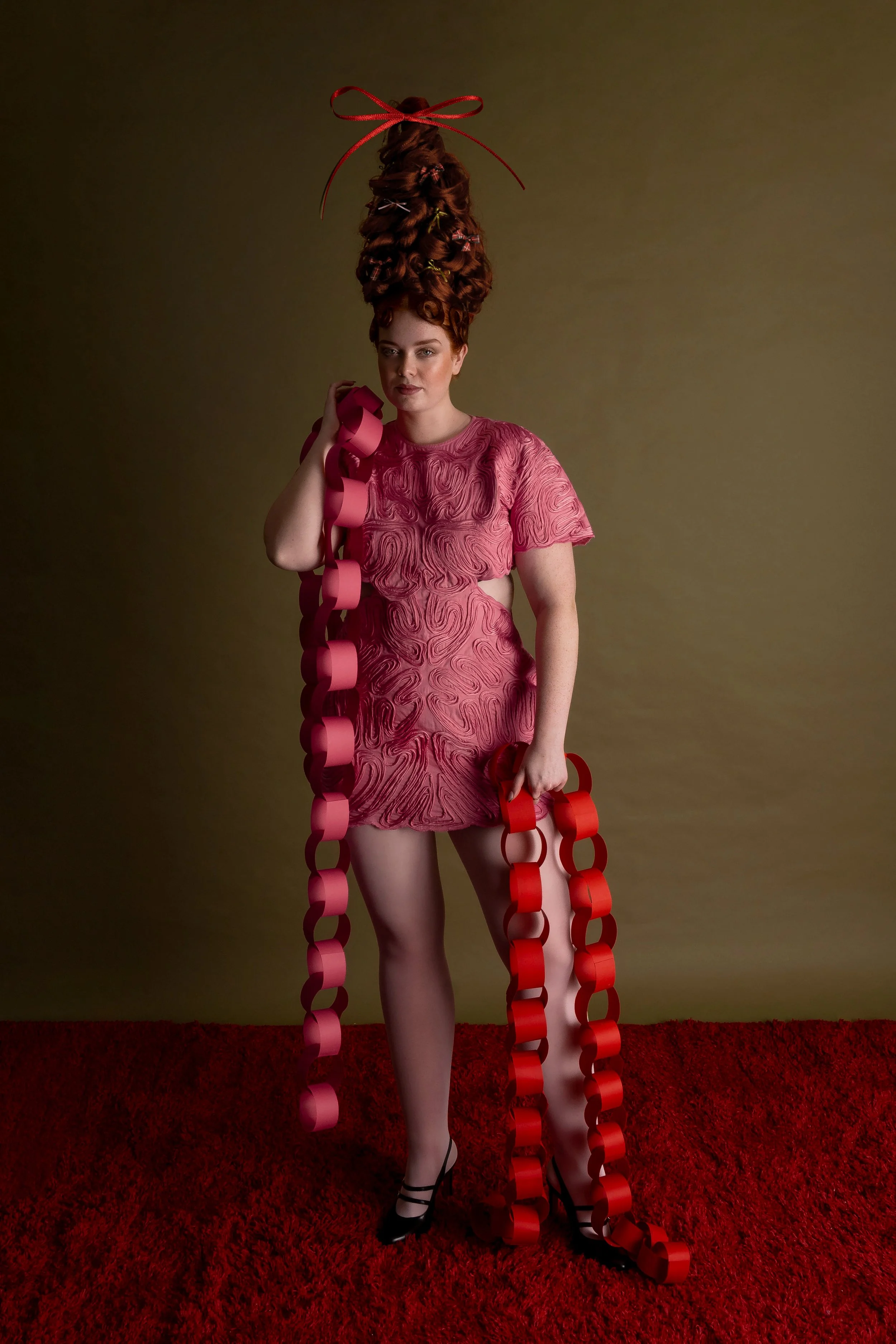 Christmas Tree Editorial for Nikon EU. Showcasing soft skin focused look.