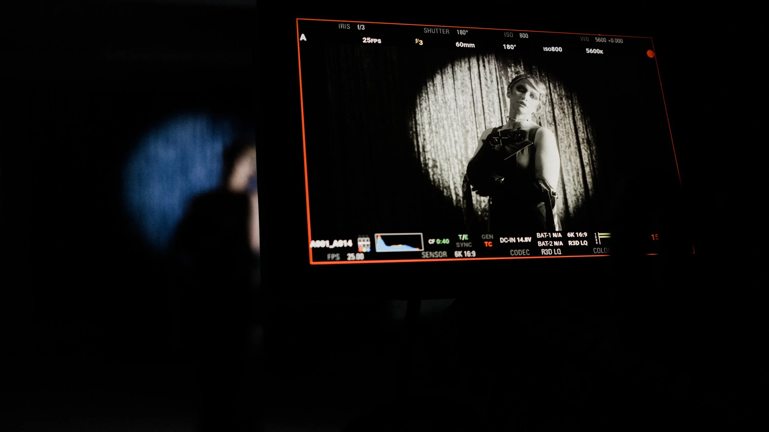 Ellur "Boys" Music Video. BTS Avant‑garde makeup by Kinga for conceptual film work, blending expressive artistry with refined skin detail