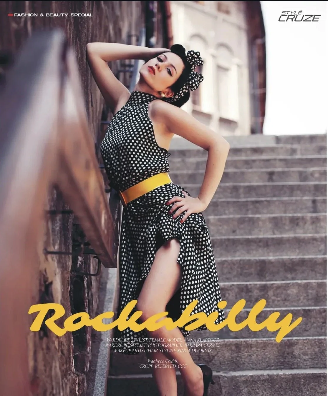 Rockabilly editorial for Style Cruze Magazine