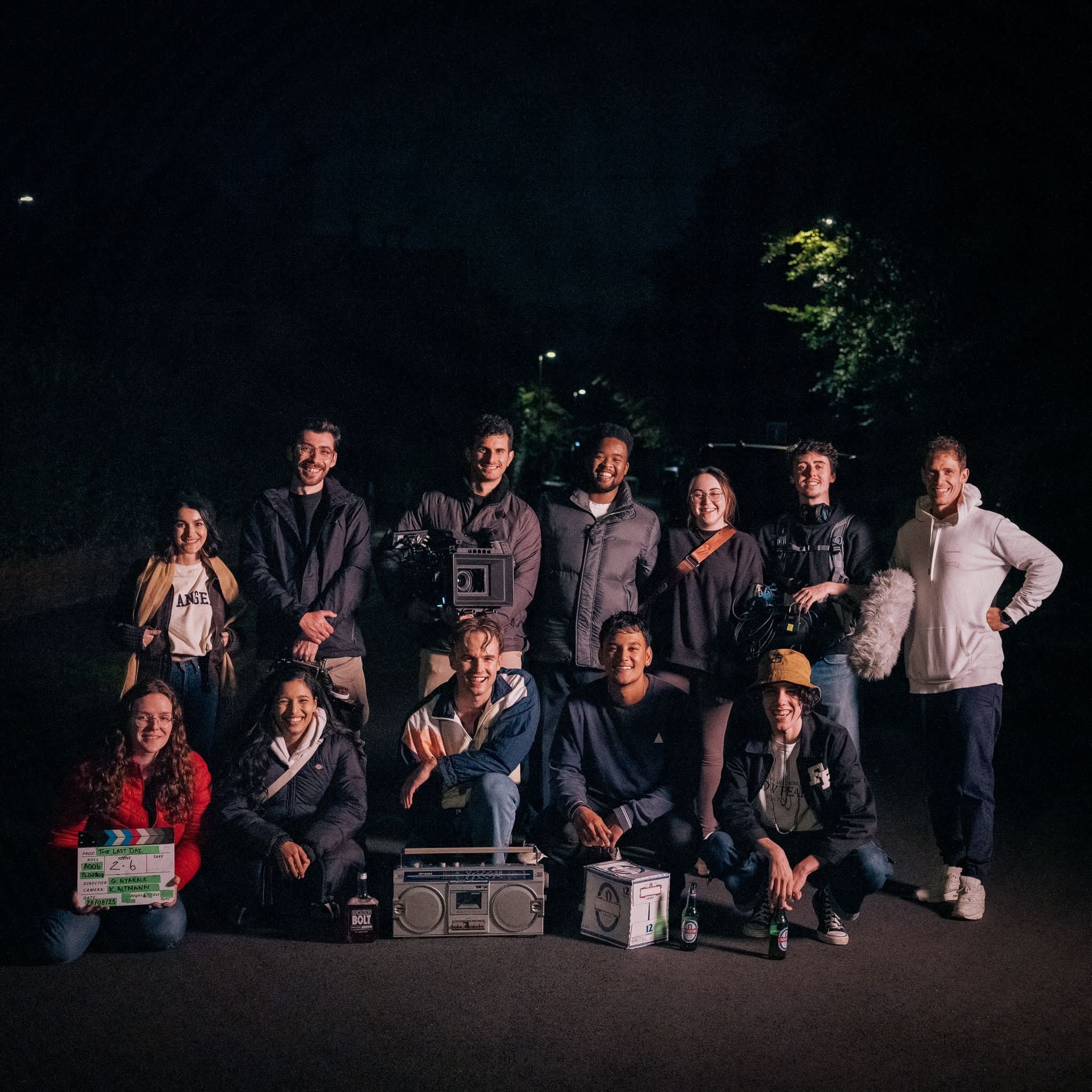 "The Last Day" Short Film crew