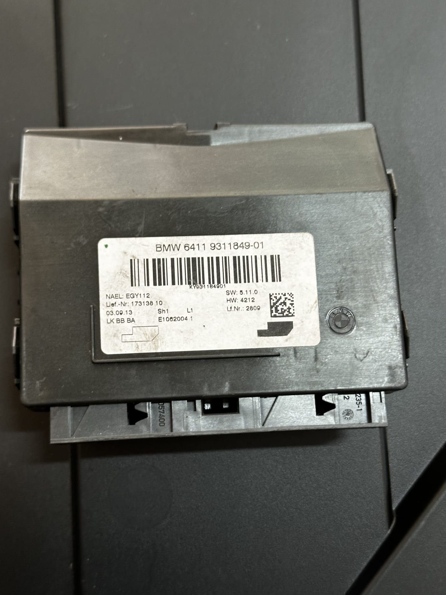 BMW electronic climate and heating control module (ECU)