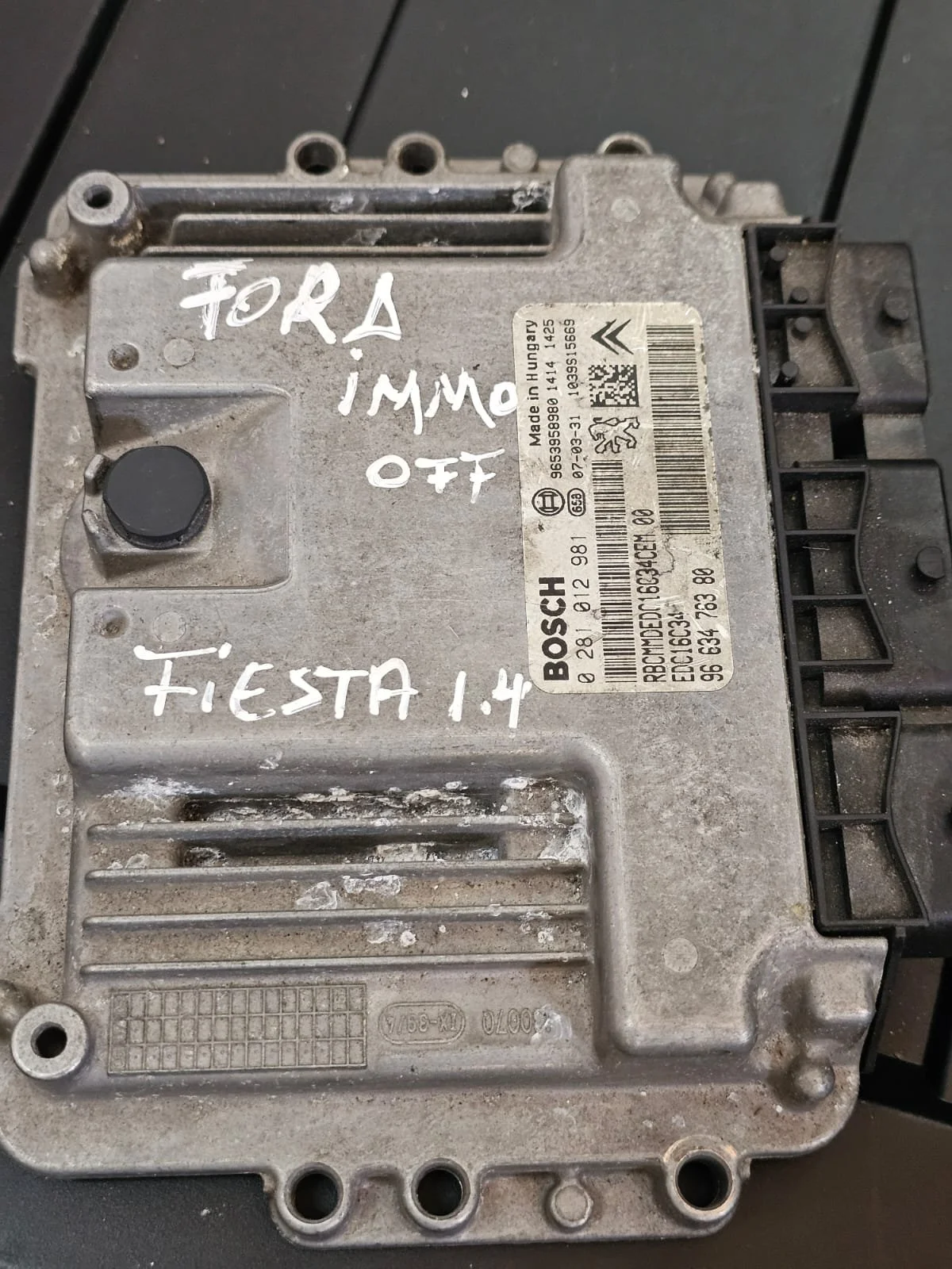 Bosch EDC16C34 Engine Control Unit (ECU)