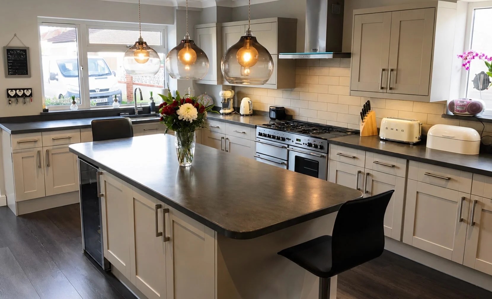 A selection of kitchens we&rsquo;ve had the pleasure of bringing to life.

From carefully fitted cabinetry and bespoke island units to detailed worktops, practical layouts and finishing touches, every kitchen is installed with precision, care and att