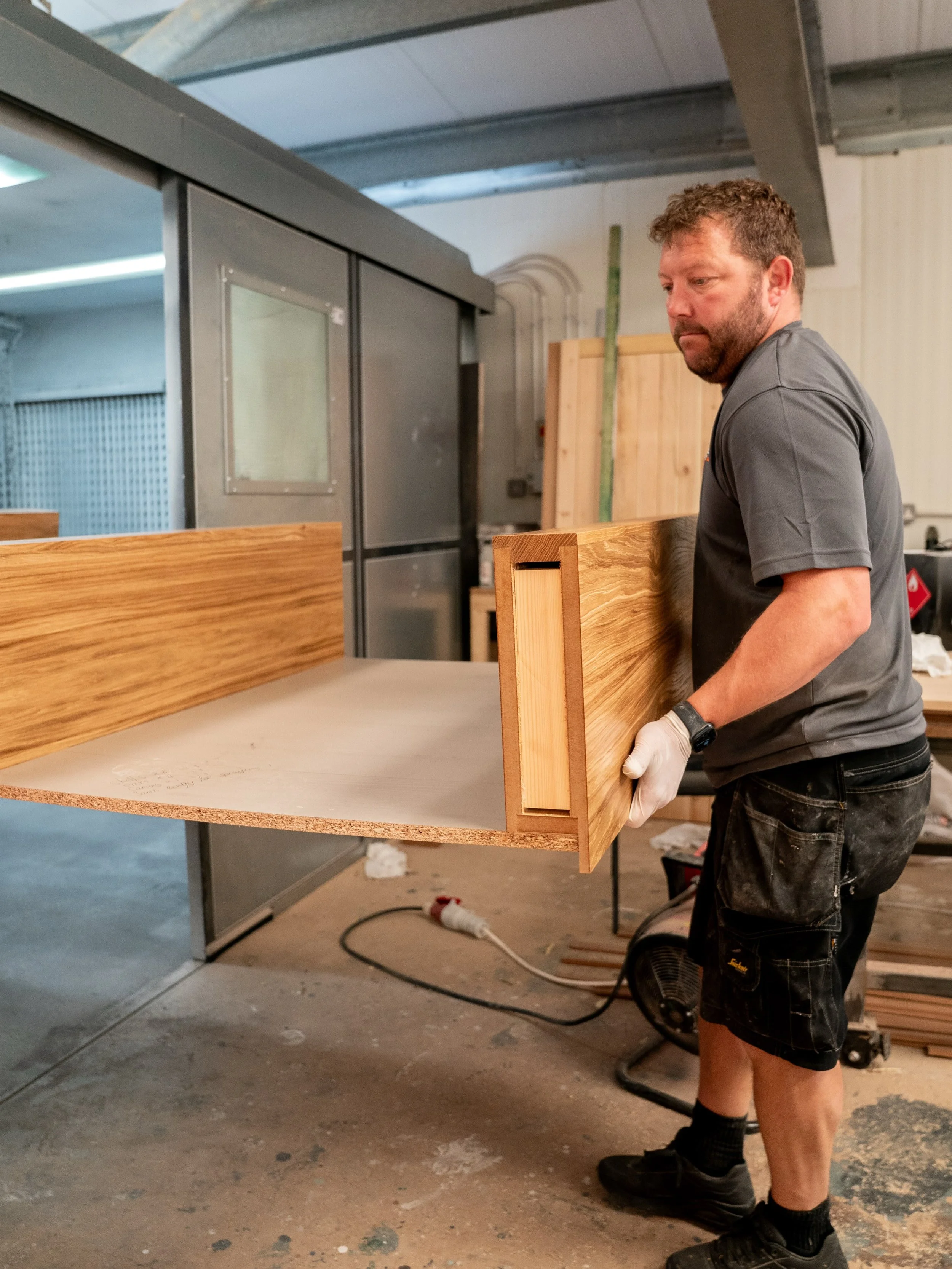 ✨This is where the magic happens ✨
Where ideas take shape, timber is transformed, and every detail is carefully considered. 

Our joinery workshop is where bespoke craftsmanship comes to life, working in partnership with @elmcoreinteriors . From indi